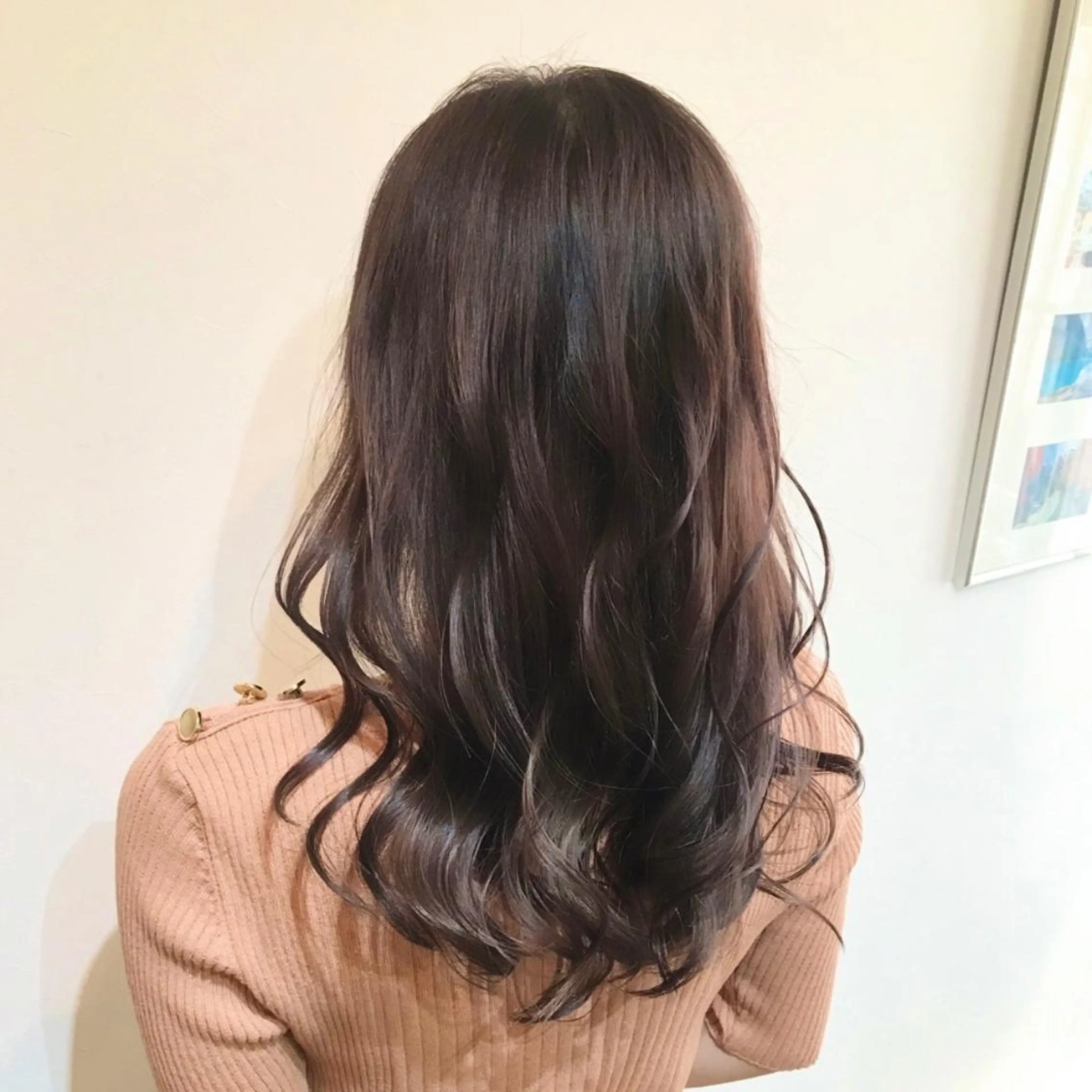 セミロング セミロングパーマ Arly所属・MARU🎀髪質改善 ×コテ巻き風パーマのヘアスタイル