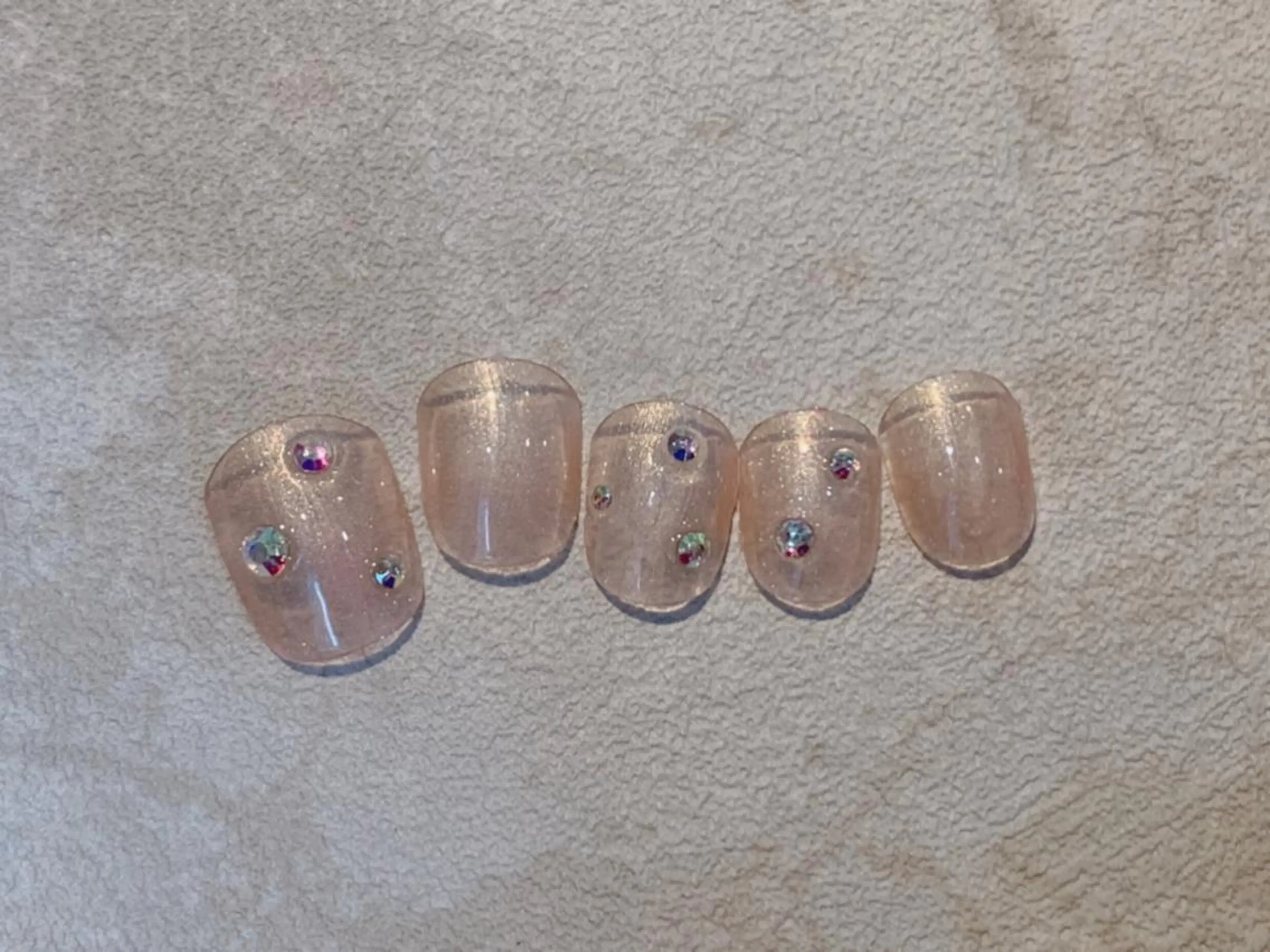 ネイル ストーンネイル フットネイル Nail Katoのネイルデザイン