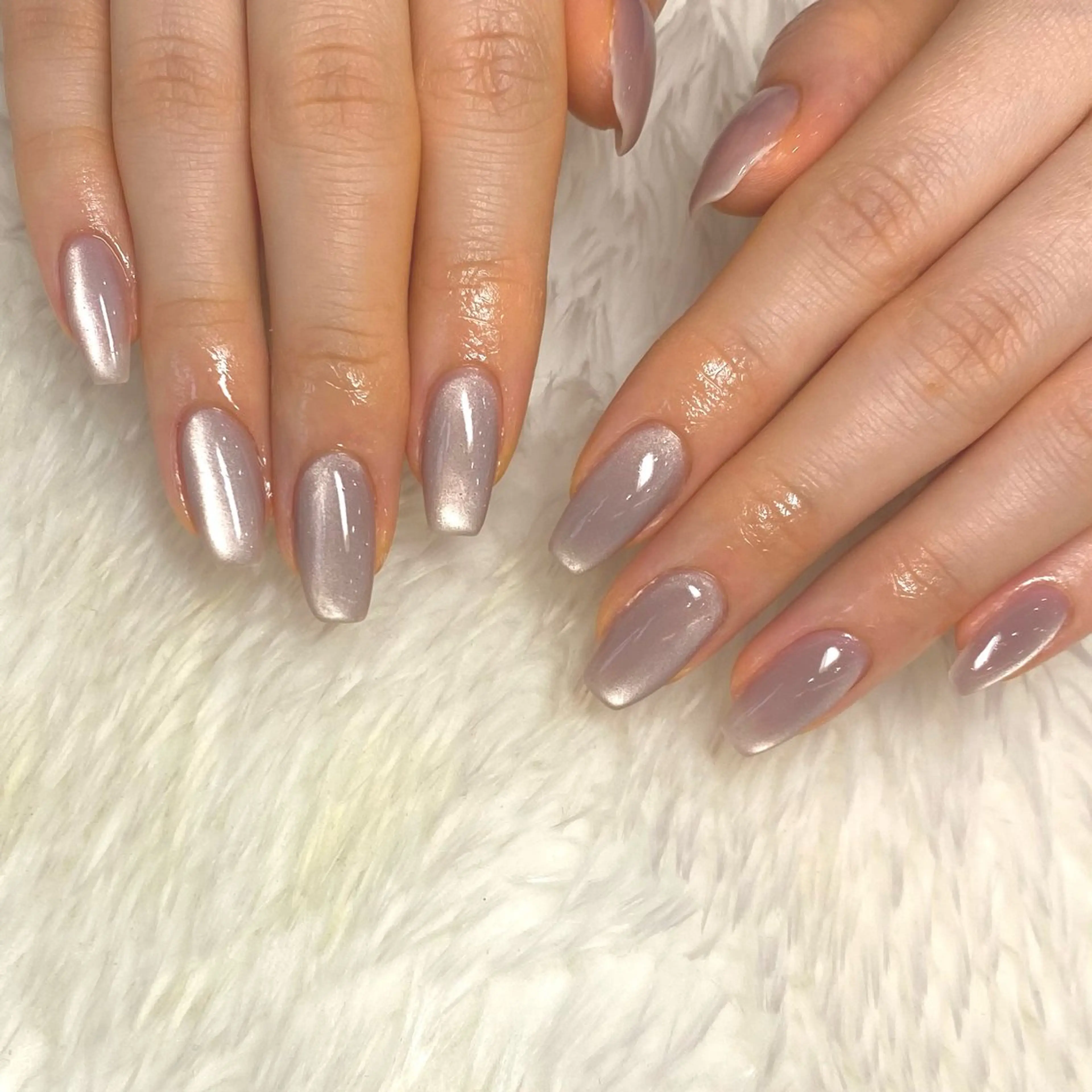 ネイル ジェルネイル 氷ネイル・うるうるネイル キラキラネイル マグネットネイル オフィスネイル Nailsalon Merci所属・Merci momoのネイルデザイン
