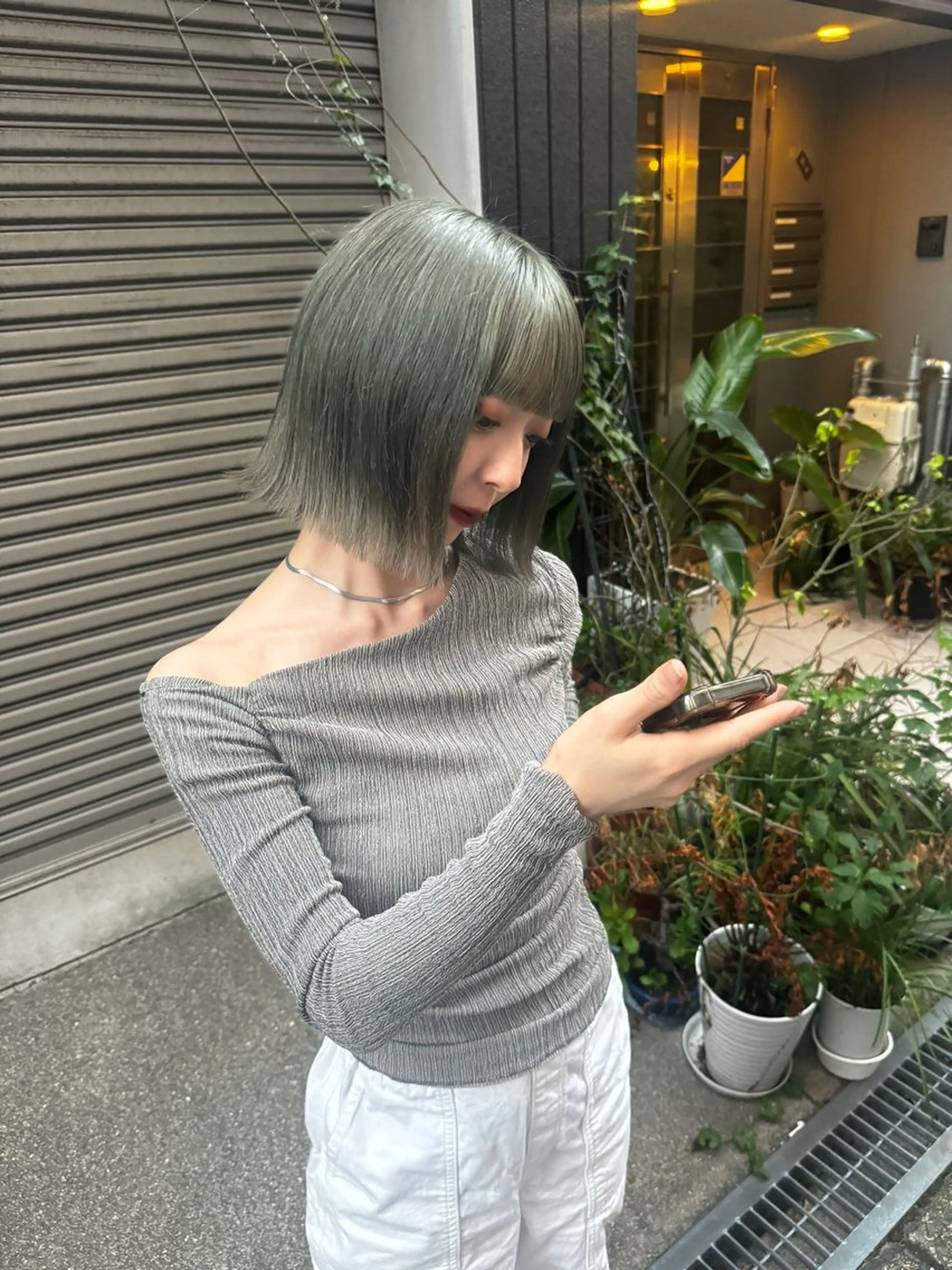 ショート 💞暖色艶カラー/ ホウツキカナ🍒のヘアスタイル