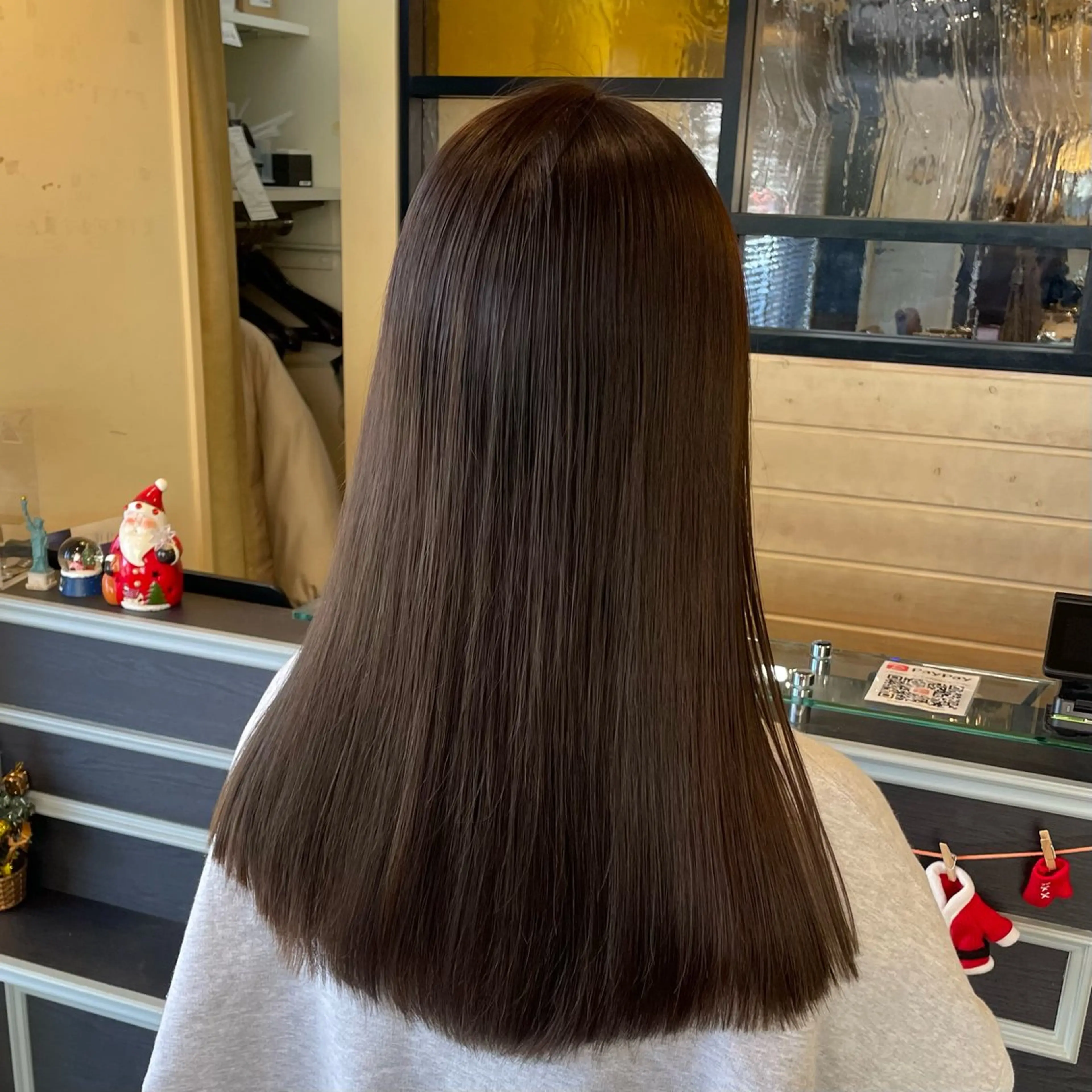 ロング カラー スナコザワ レナのヘアスタイル