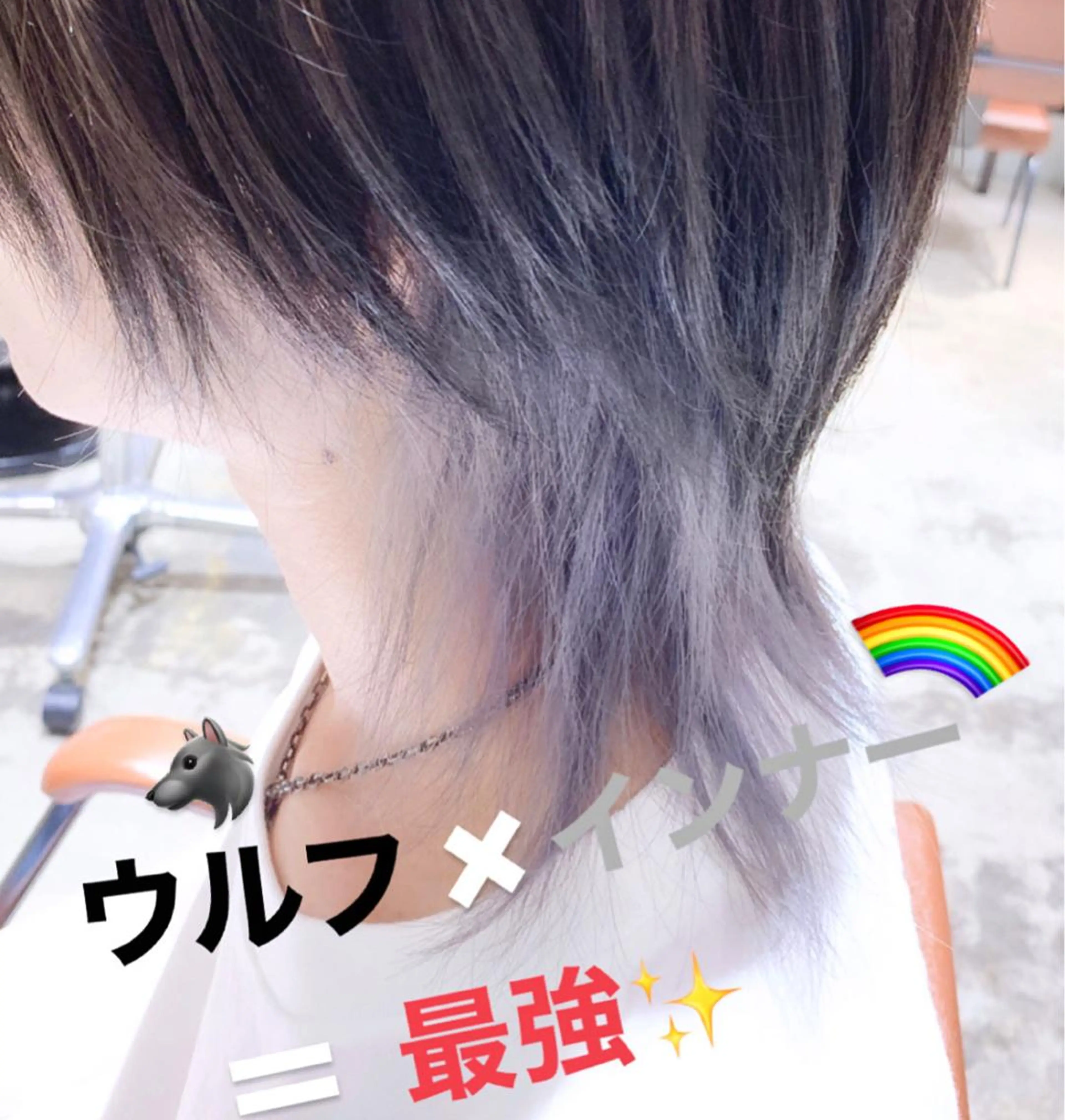 ショート カラー メンズ 本格韓国ヘア🇰🇷 【uni】キューさんのヘアスタイル