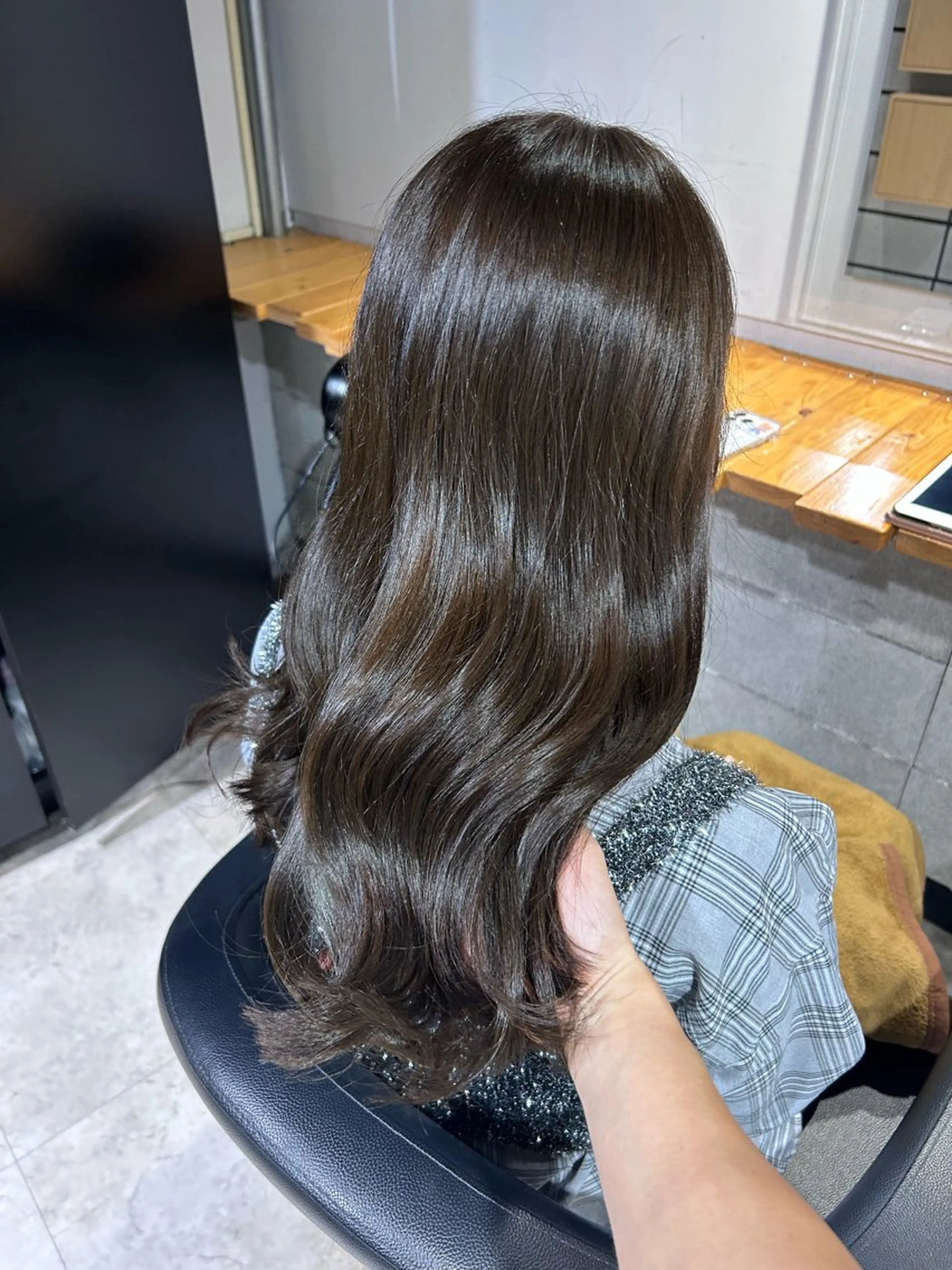 ロング カット ヘアカラー ヘッドスパ 韓国Style♡ Nanami🇰🇷のヘアスタイル