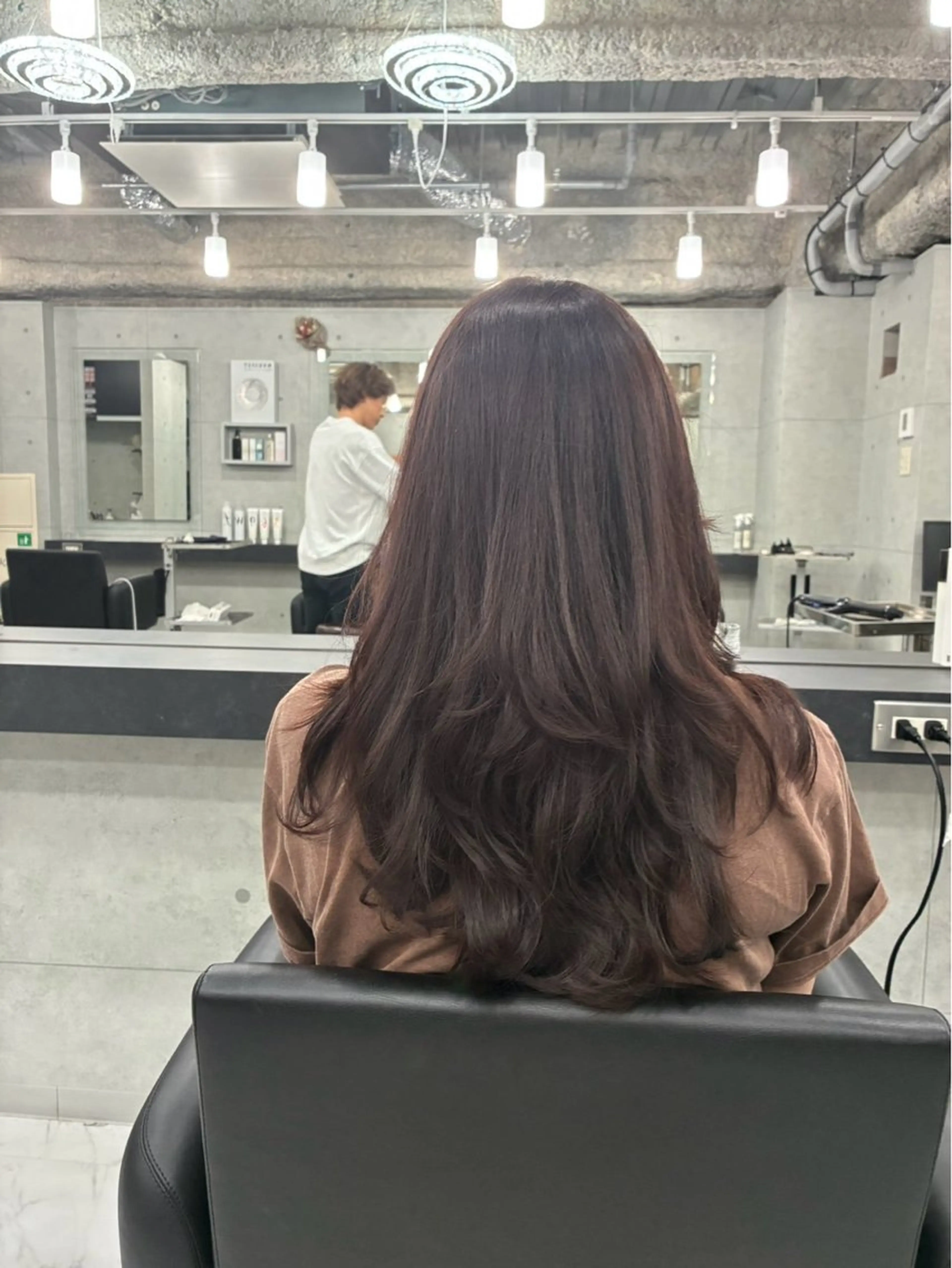 ロング カラー カット ヘアカラー トリートメント Endearing所属・Endearing 北澤那未🌟銀座のヘアスタイル