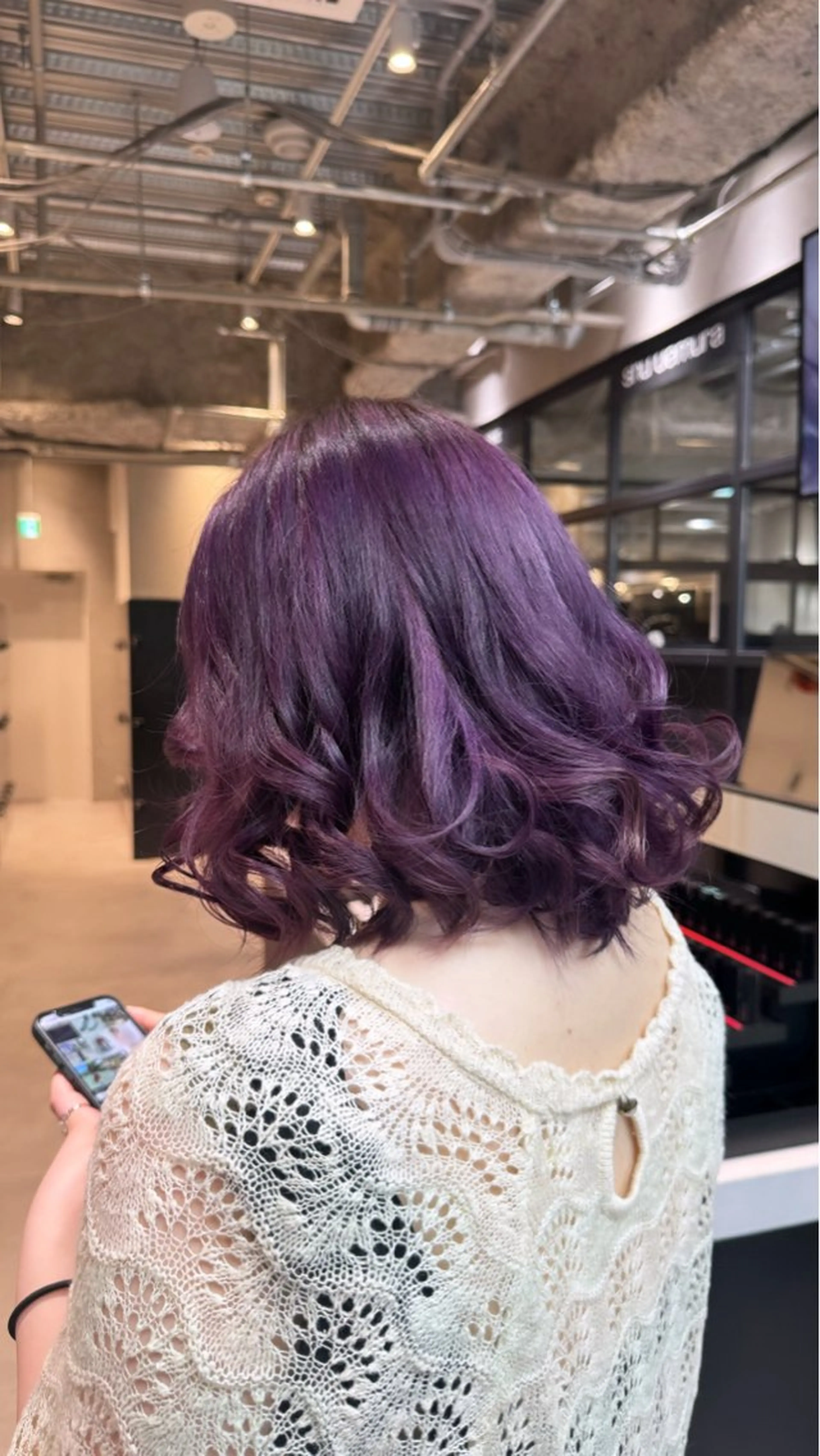 カラー 小田 晃瑛のヘアスタイル