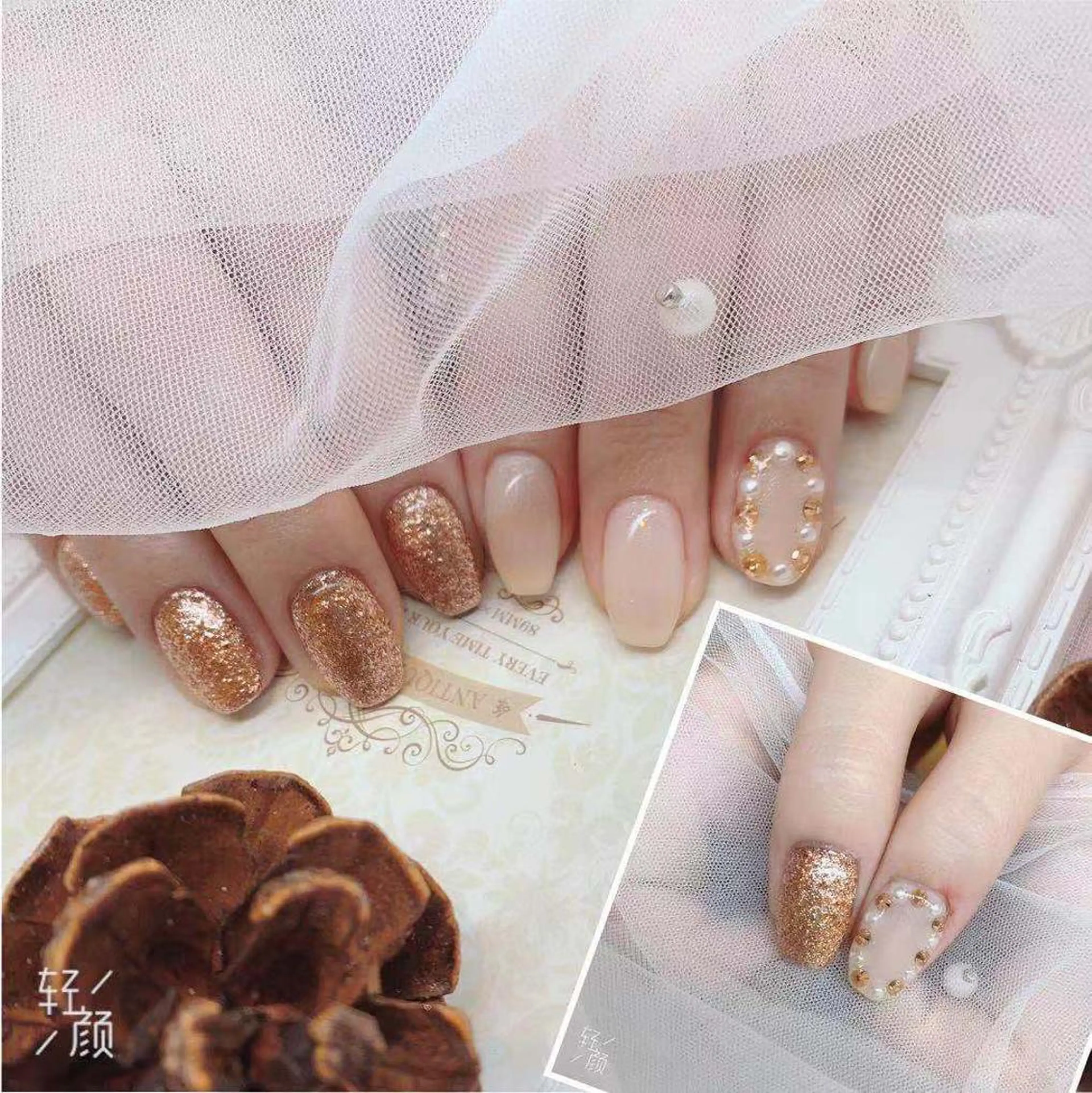 ネイル 長さだし専門店 M2　rikaのネイルデザイン