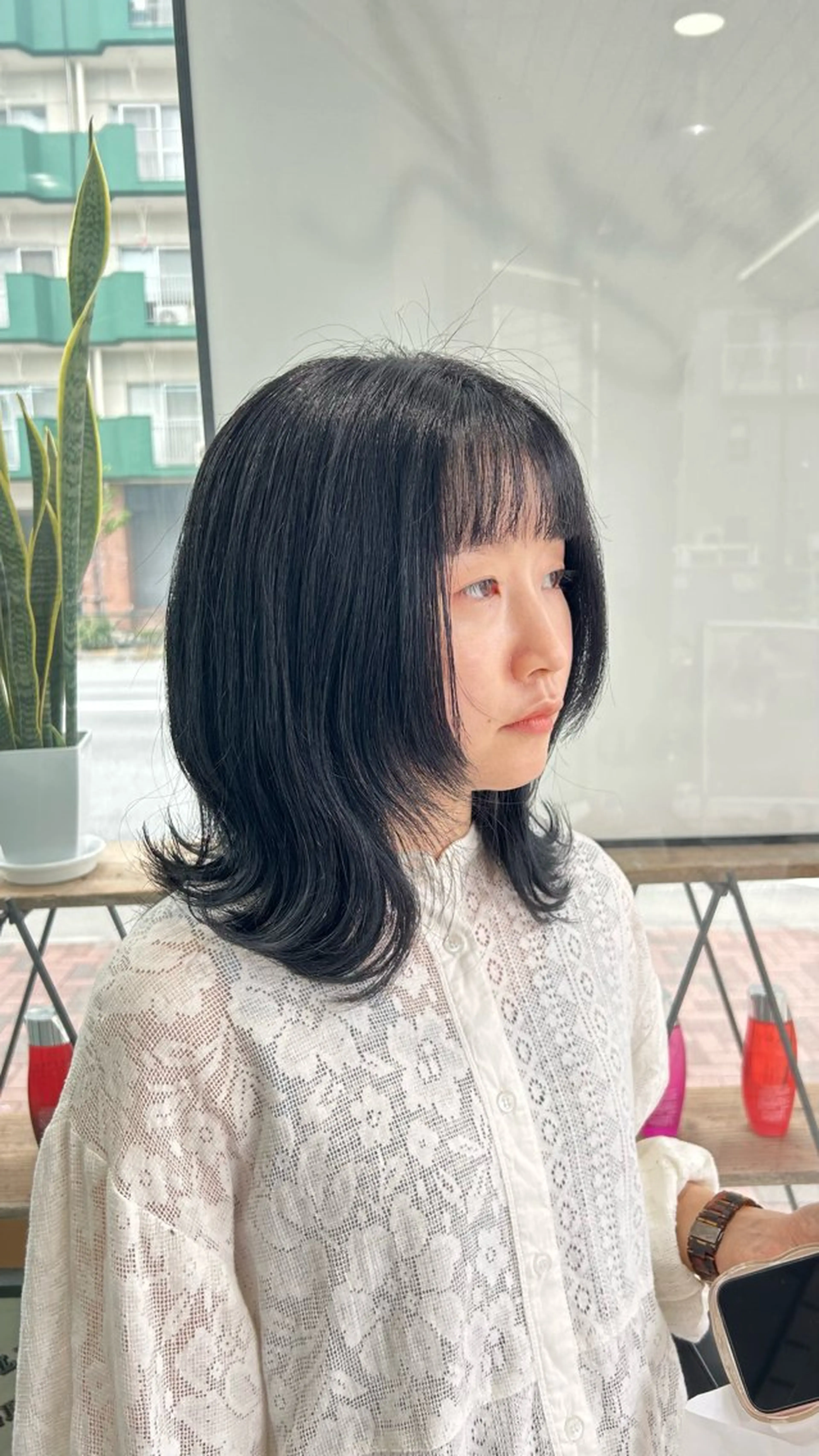 ミディアム カラー sita stylist　あみのヘアスタイル