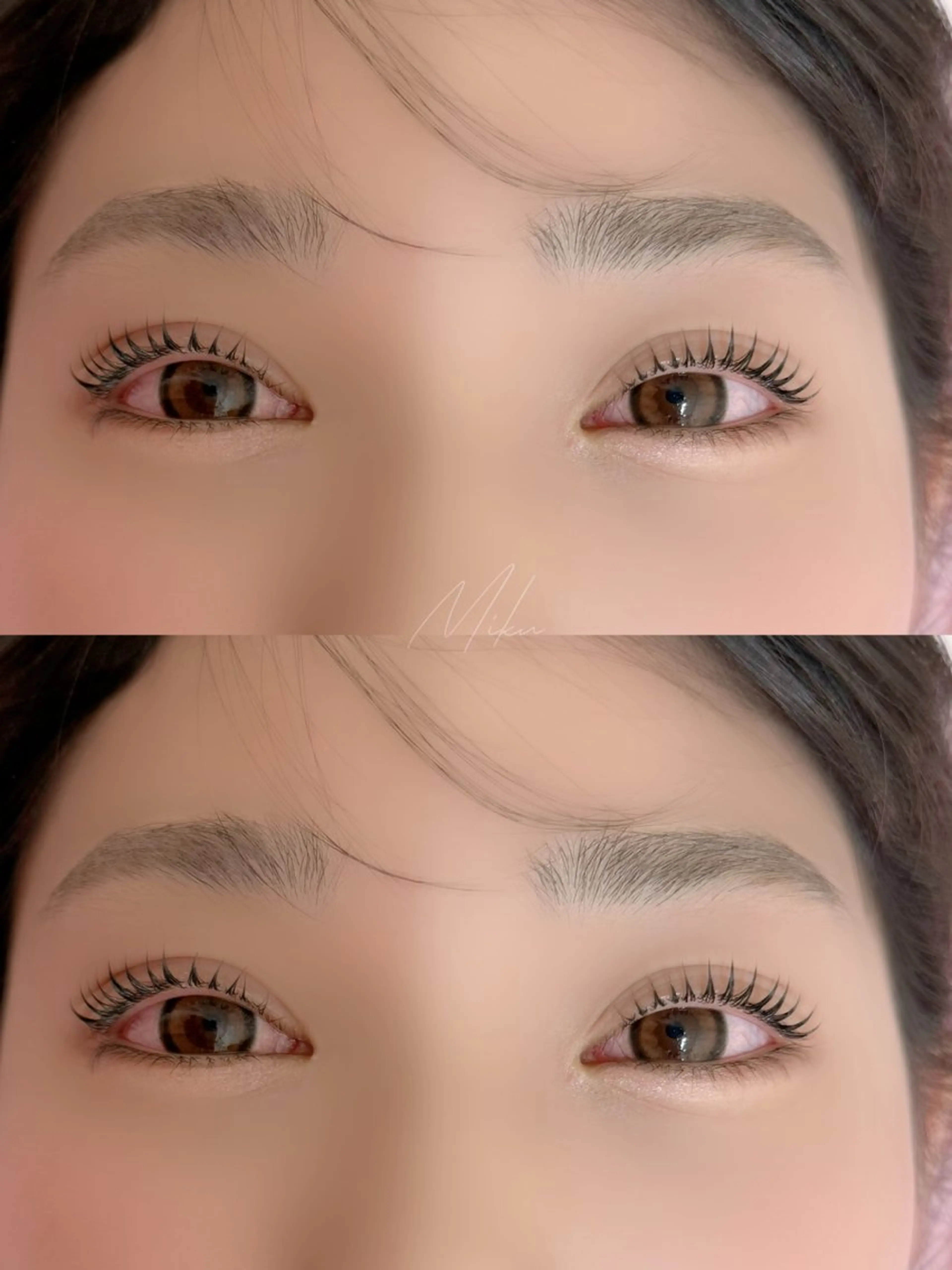 マツエク・マツパ マツパ Miku 🦋のマツエク・マツパデザイン