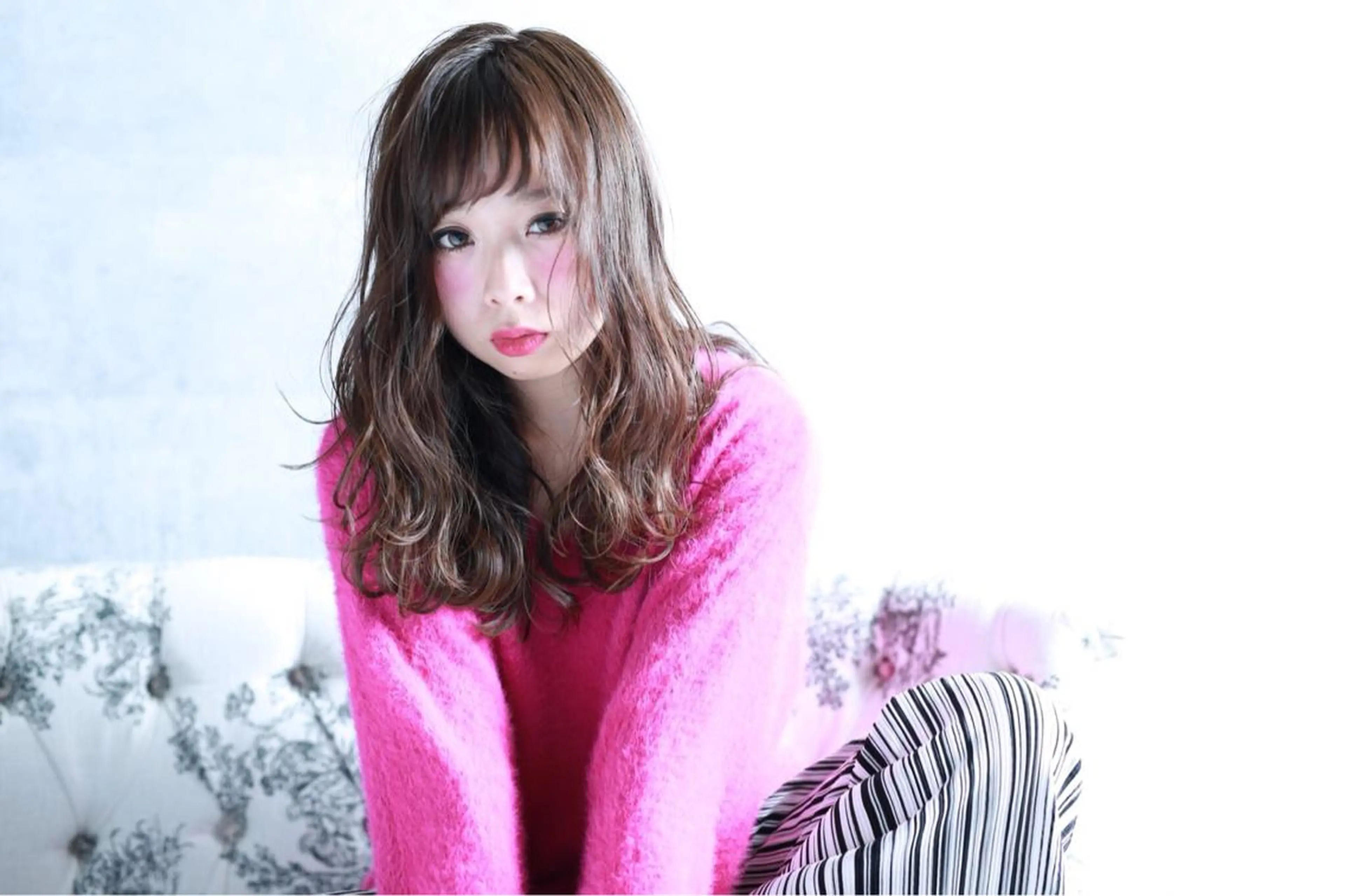 カラー レイヤーカット 早崎太生のヘアスタイル