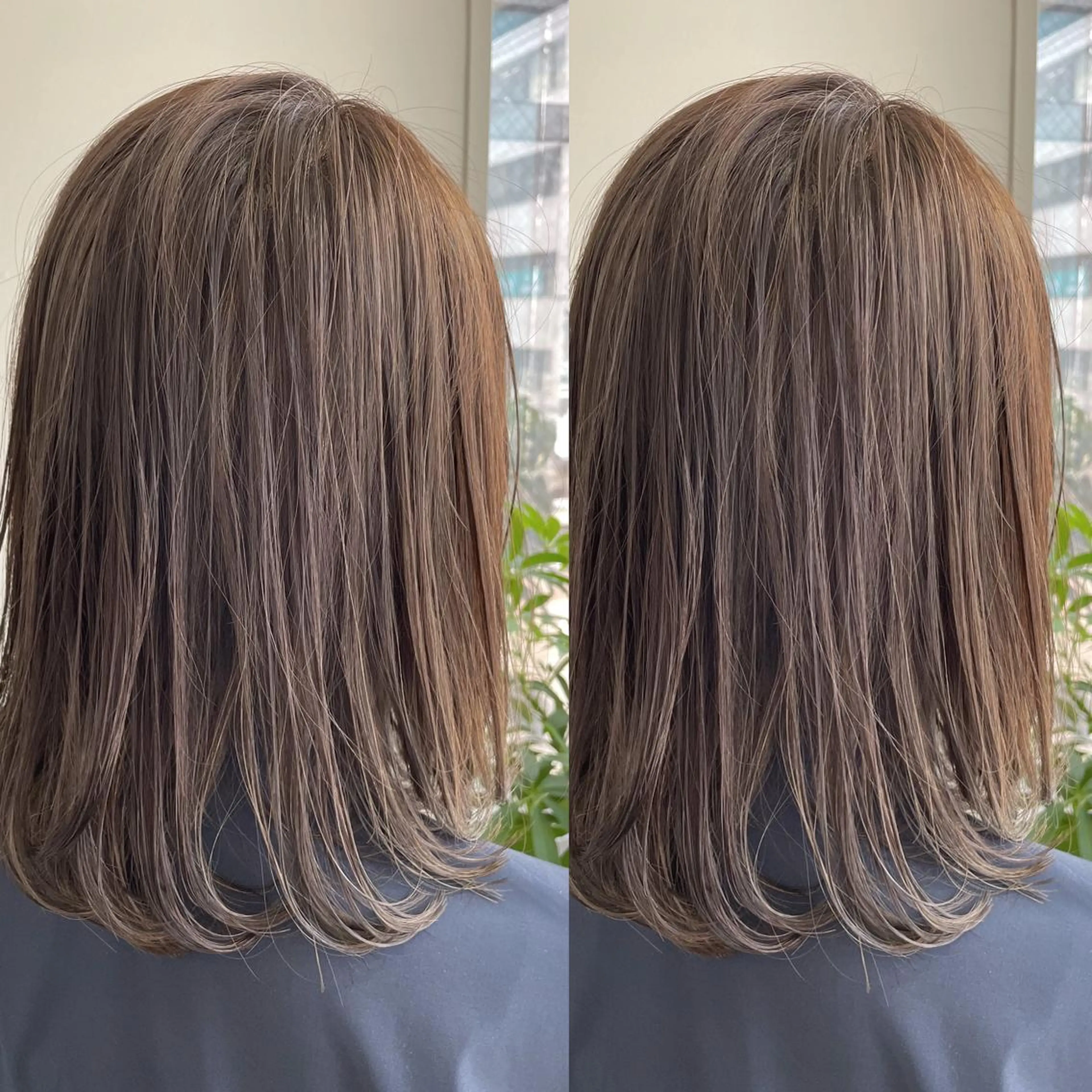 ミディアム カラー ヘアカラー HAIR&MAKE.sia所属・心斎橋ボブ 好原良真のヘアスタイル