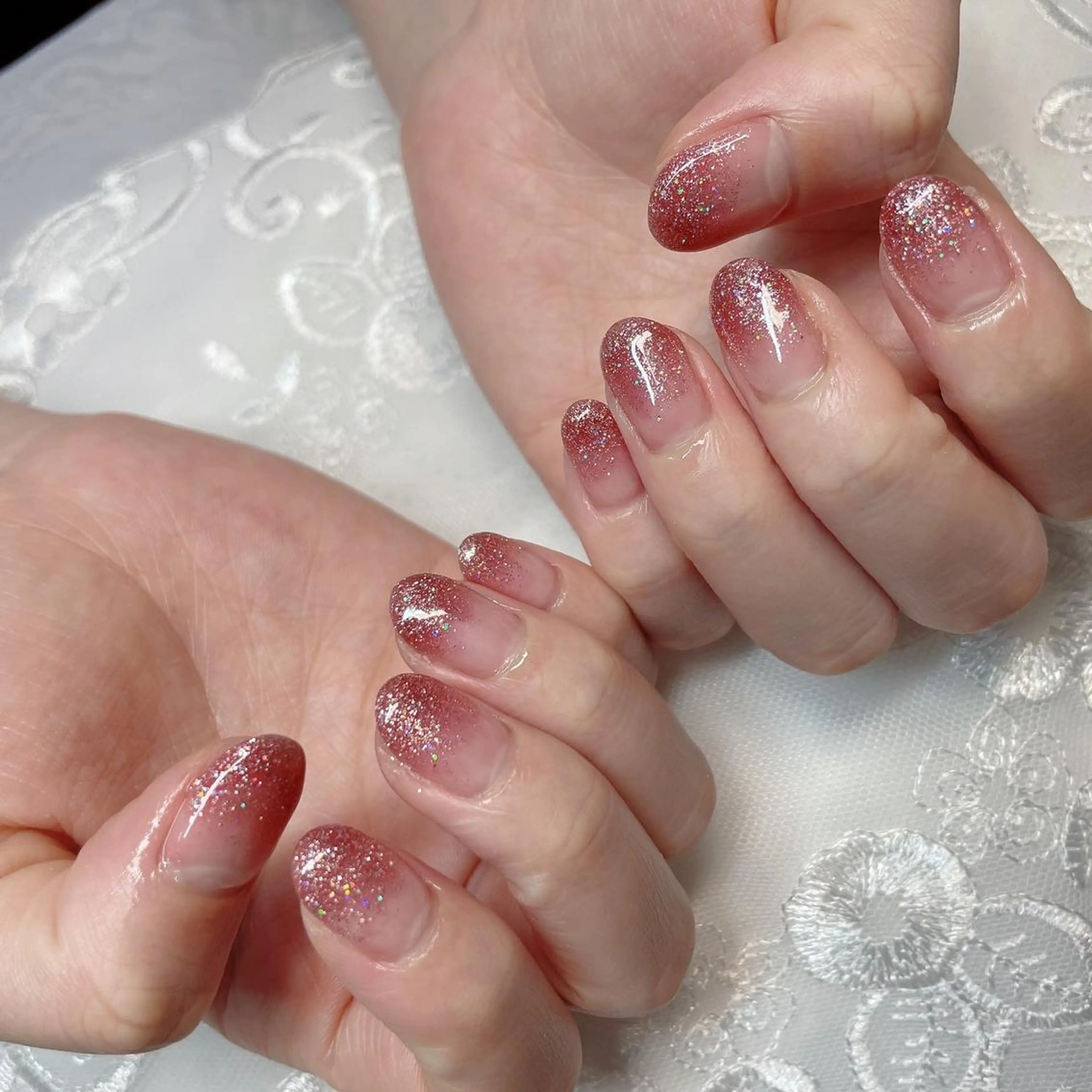 ミディアム 💜MIYA nail川崎店のネイルデザイン