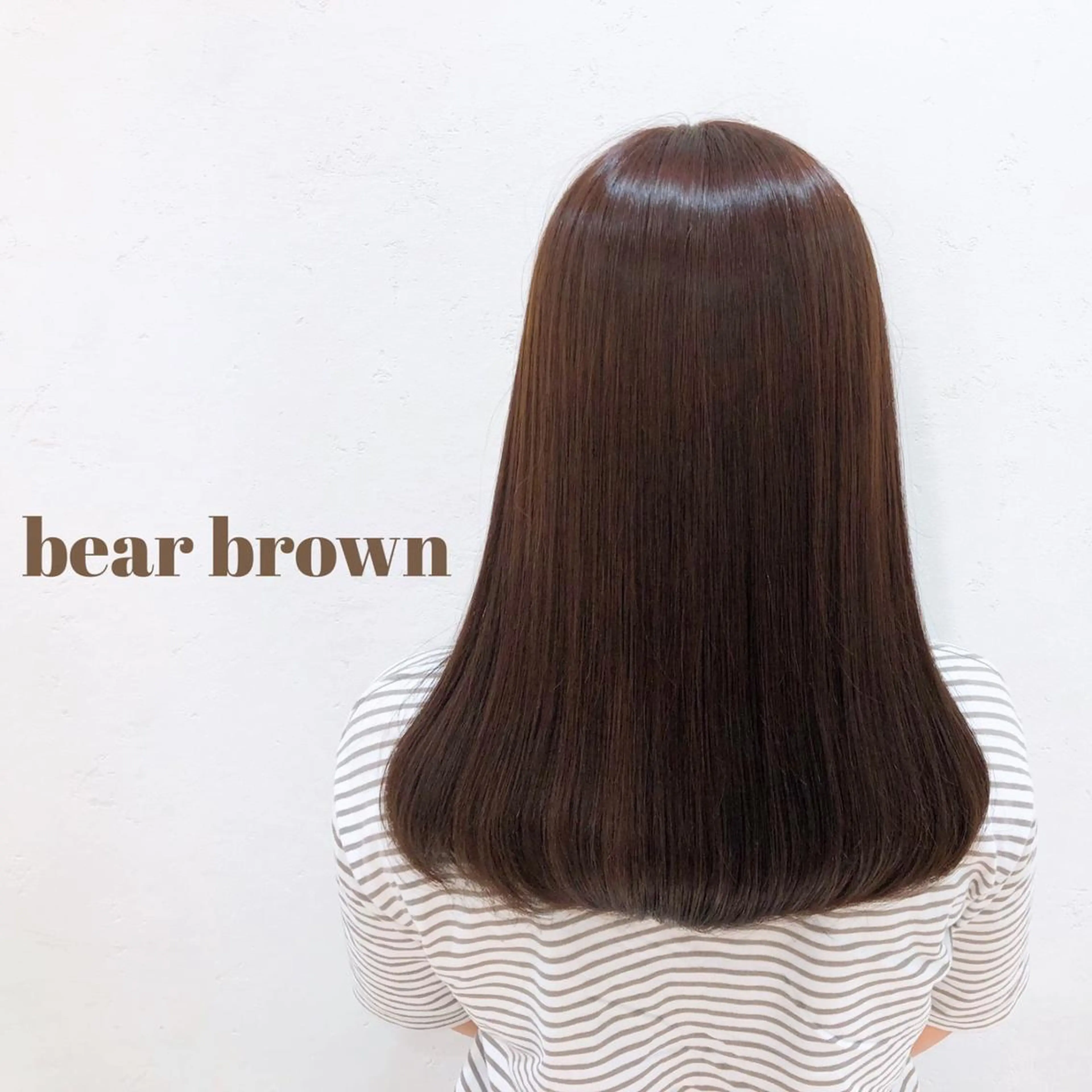 セミロング カラー 🤍オオカワ レイナ🤍のヘアスタイル