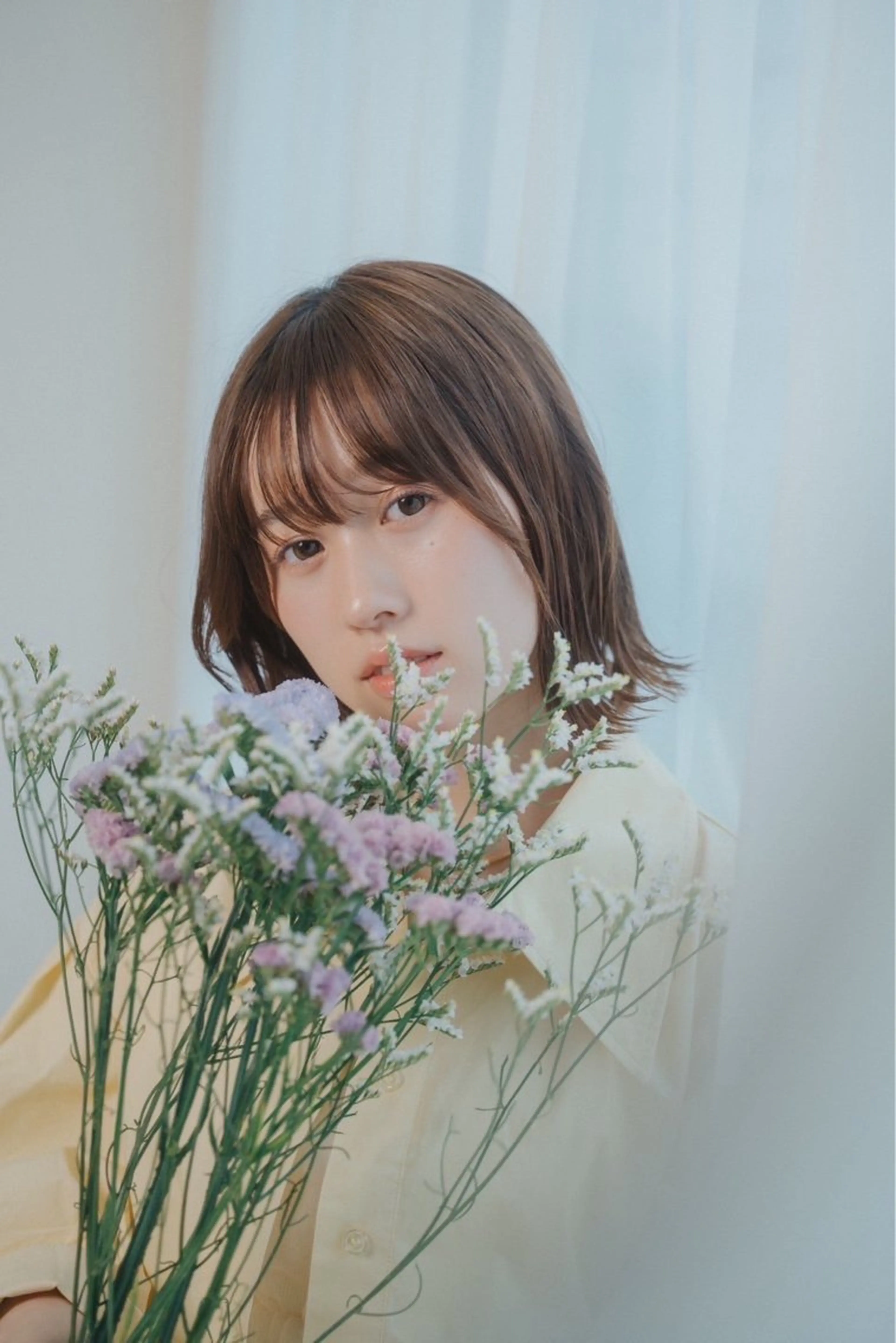 ロング カット ヘアカラー Ray所属・脇尾 百花のヘアスタイル