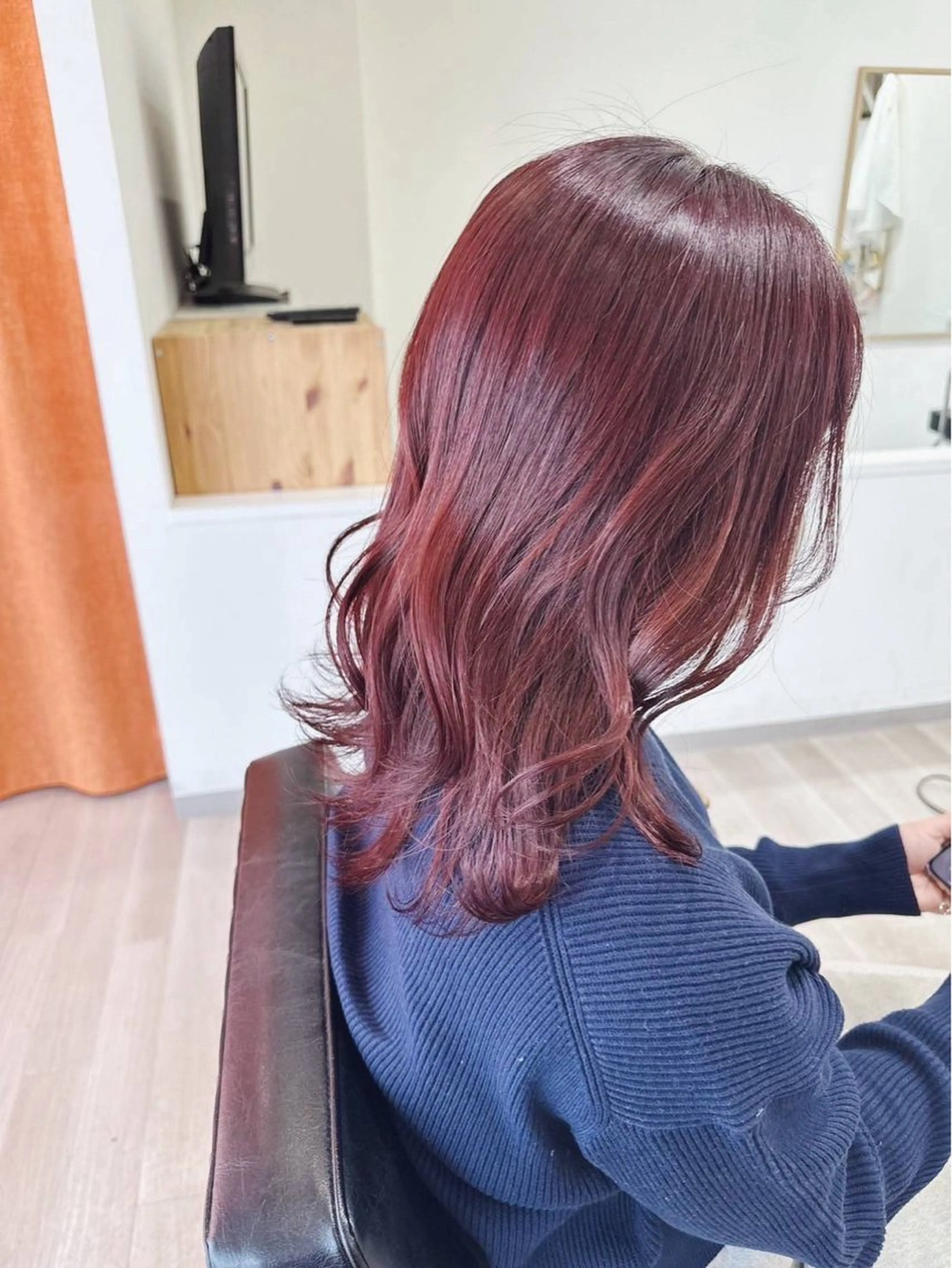 ミディアム カラー ヘアカラー Chere by azuri所属・Chere by azuriのヘアスタイル