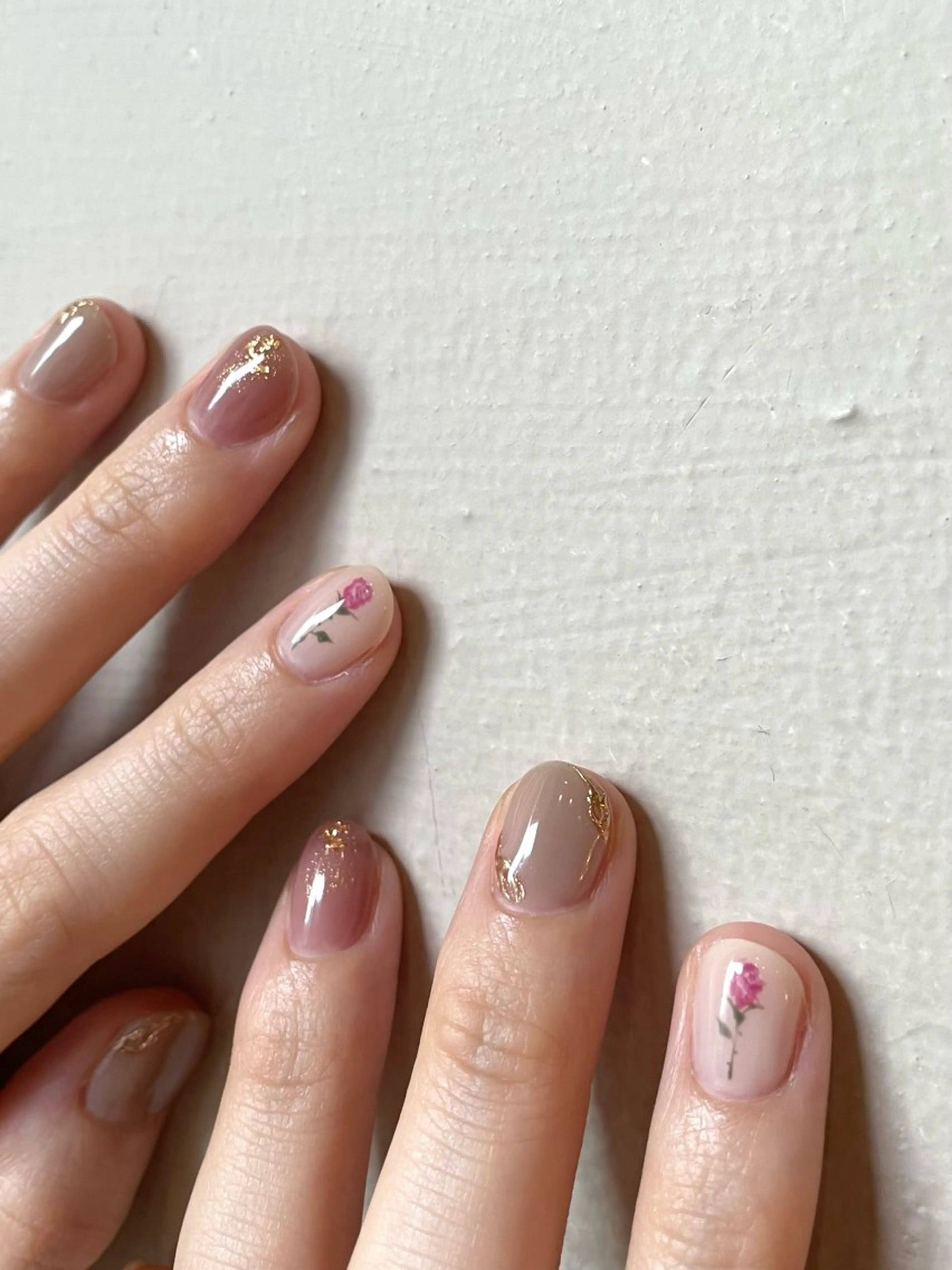 ネイル アートネイル フラワーネイル cachette mのネイルデザイン