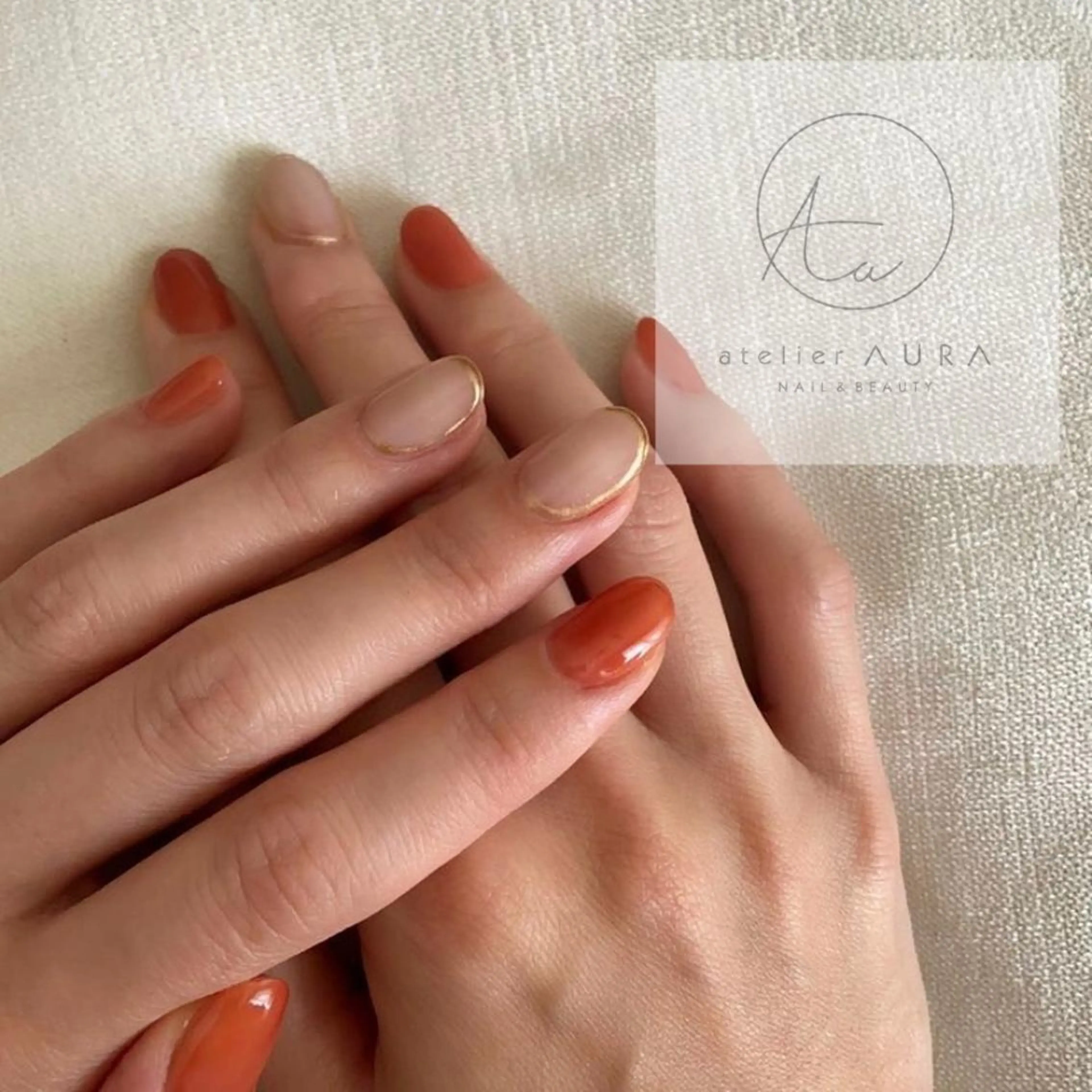 ネイル atelier AURA ｱﾄﾘｴ ｱｳﾗ所属・atelier AURAのネイルデザイン