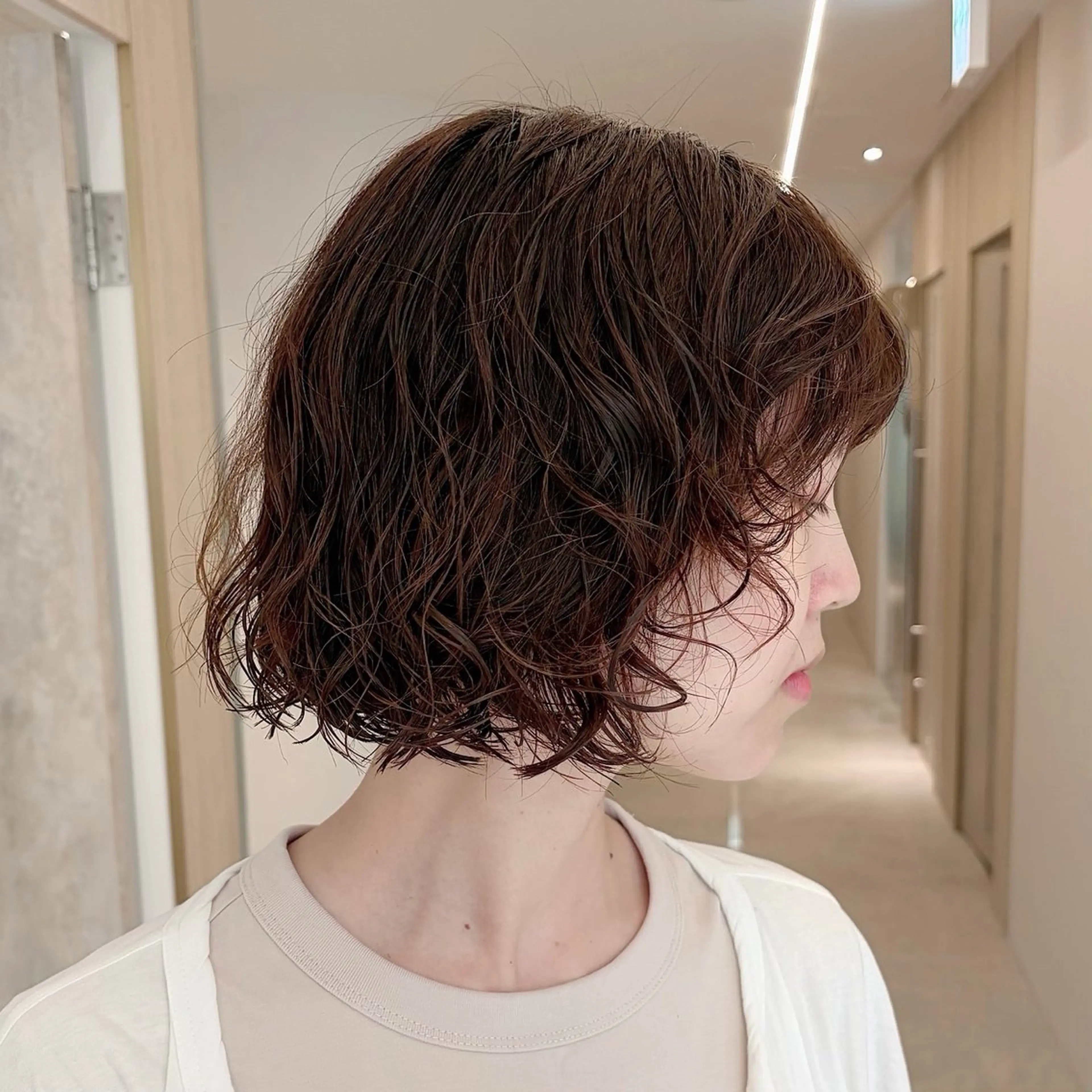 🟪 【一気に垢抜け☆】カット＋パーマ＋2STEPトリートメント《ショート、ボブ、レイヤー》の写真