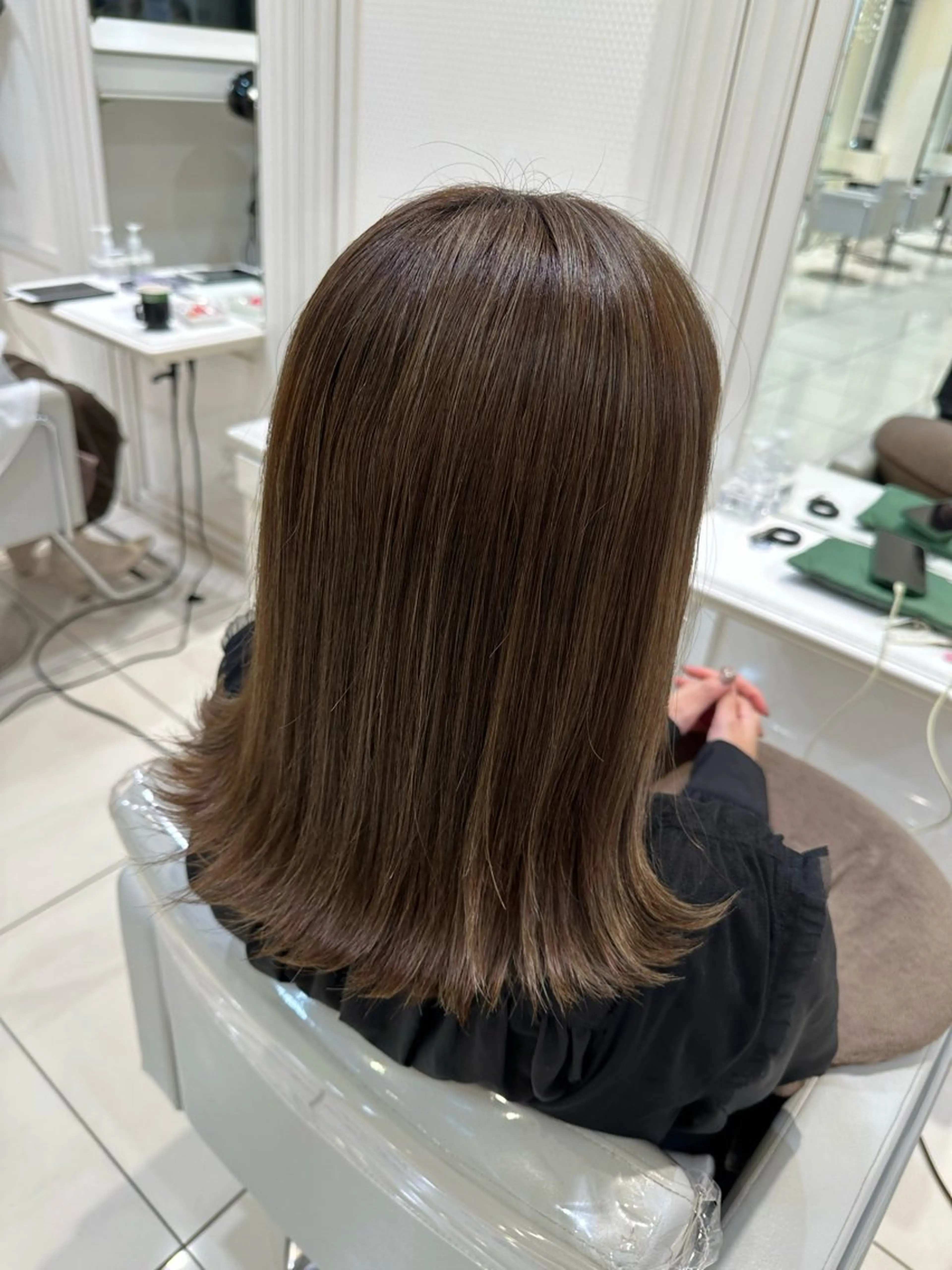 セミロング orgo所属・︎︎☁🧺チヒロ モデル募集🧺︎︎☁のヘアスタイル