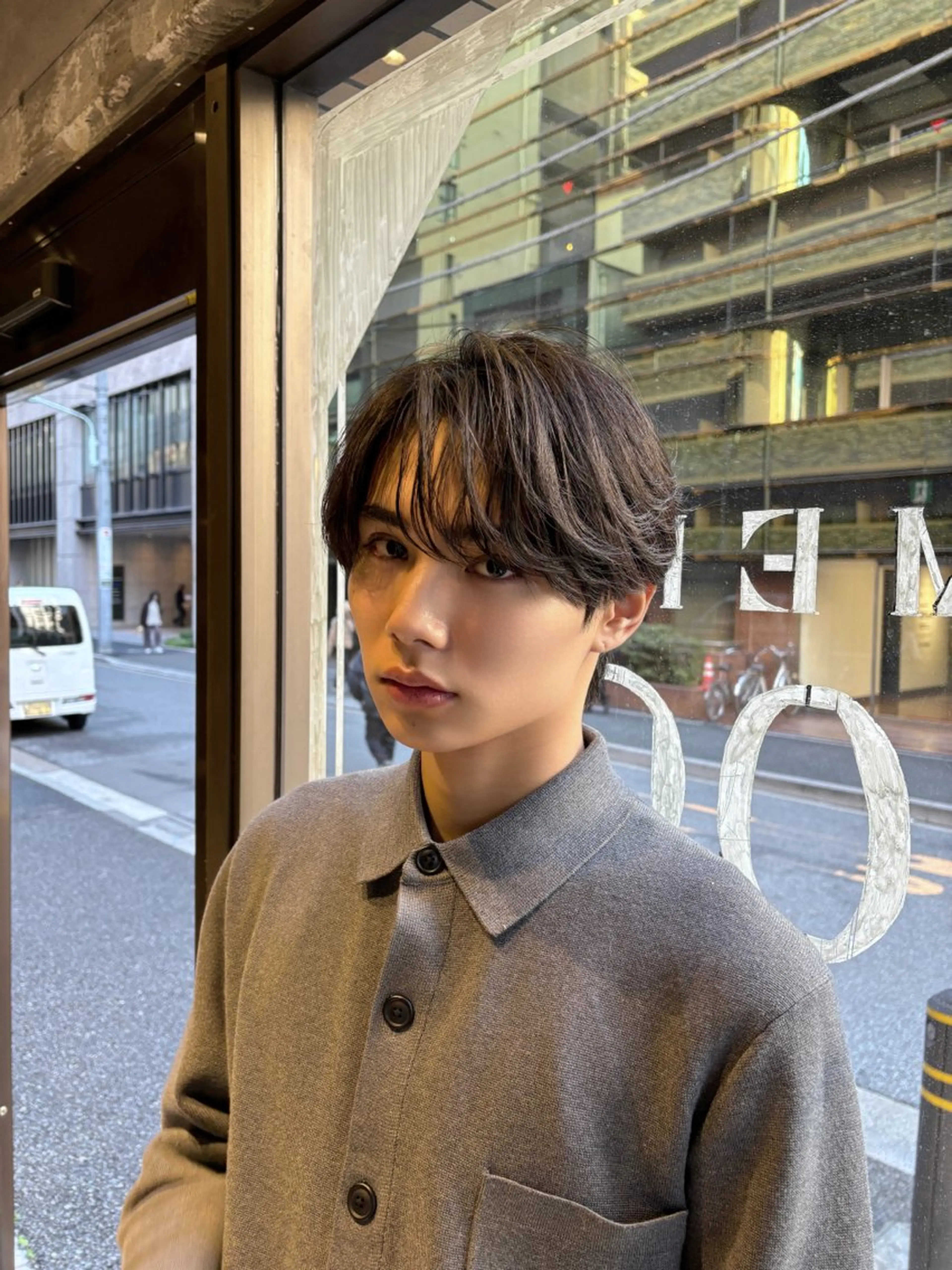 【平日限定価格】メンズカット＋ニュアンスパーマ＋ダウンパーマの写真