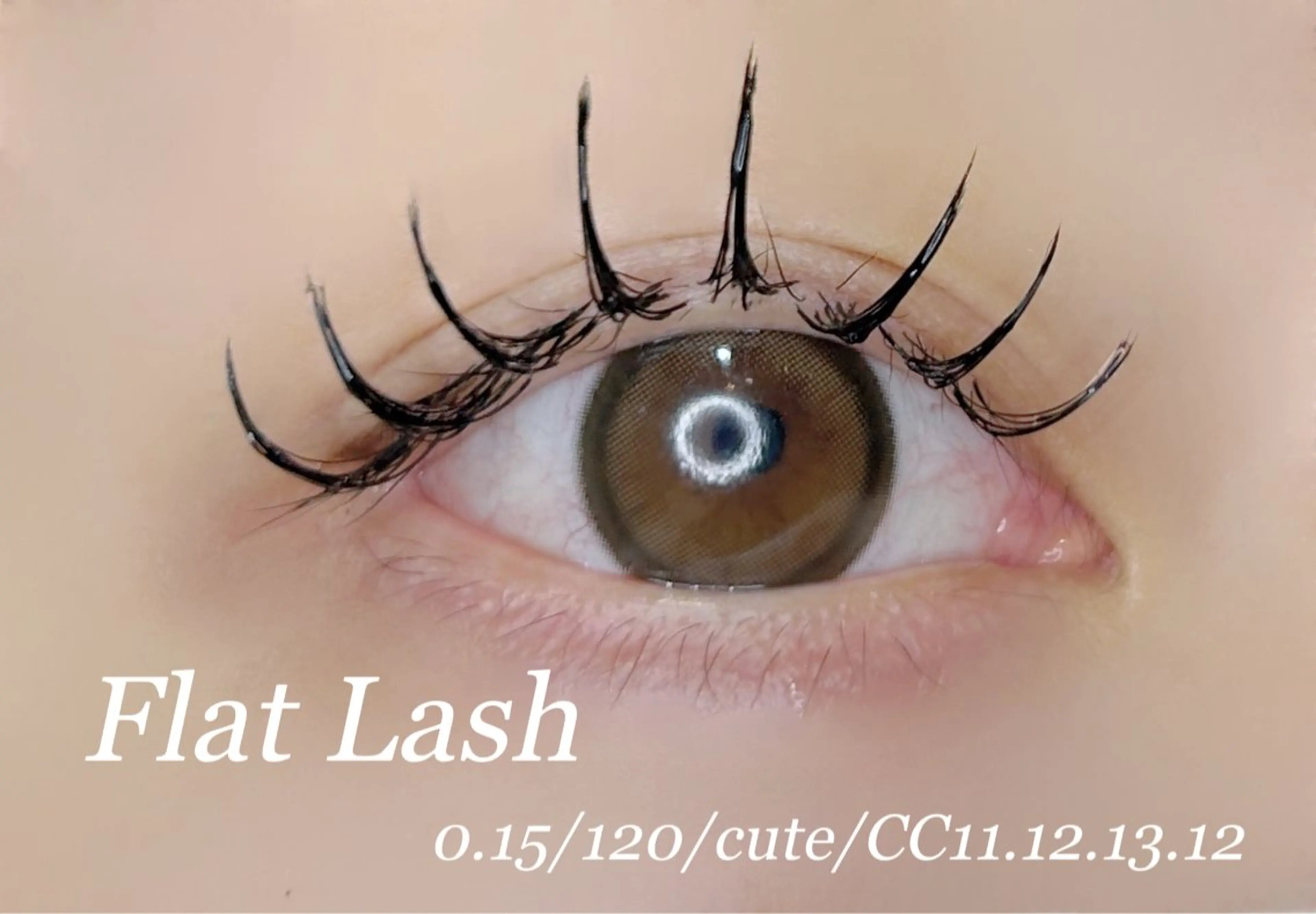 マツエク・マツパ フラットラッシュ eye mor. 村田のマツエク・マツパデザイン