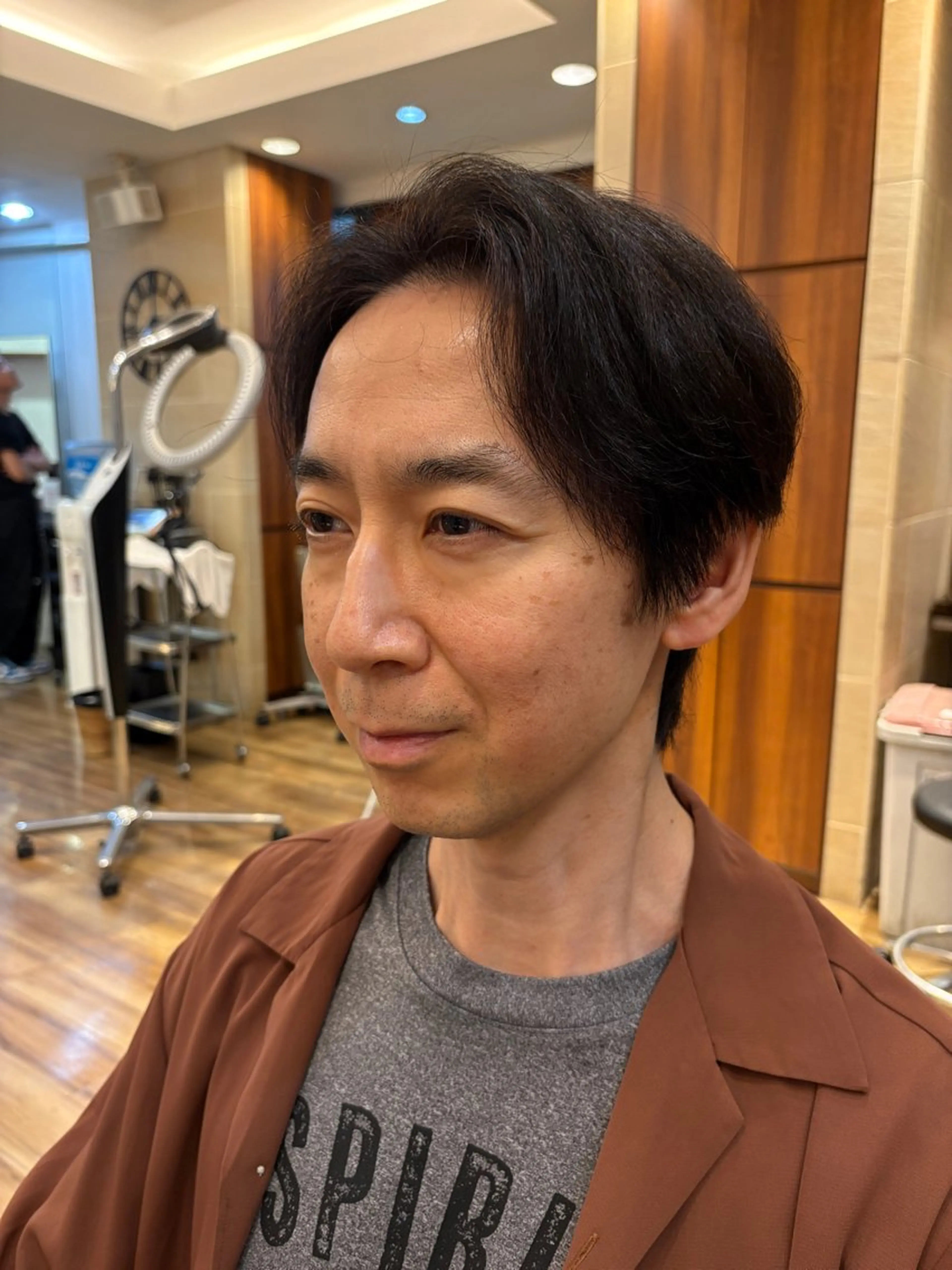 メンズ ヘアカラー HONOKA 縮毛矯正/艶カラーのヘアスタイル