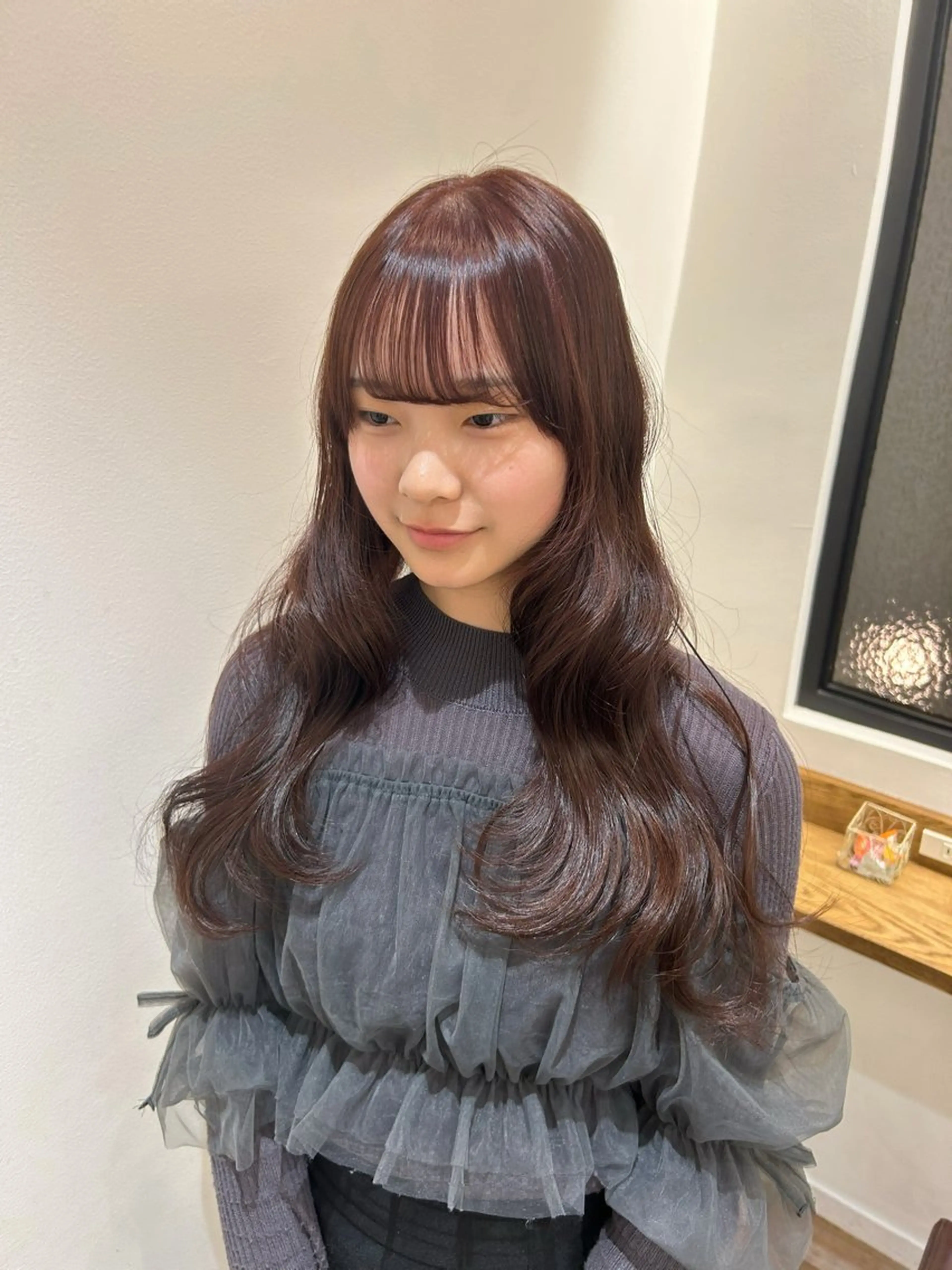 ロング 艶髪カラー×髪質改善 🎀中島鈴菜のヘアスタイル