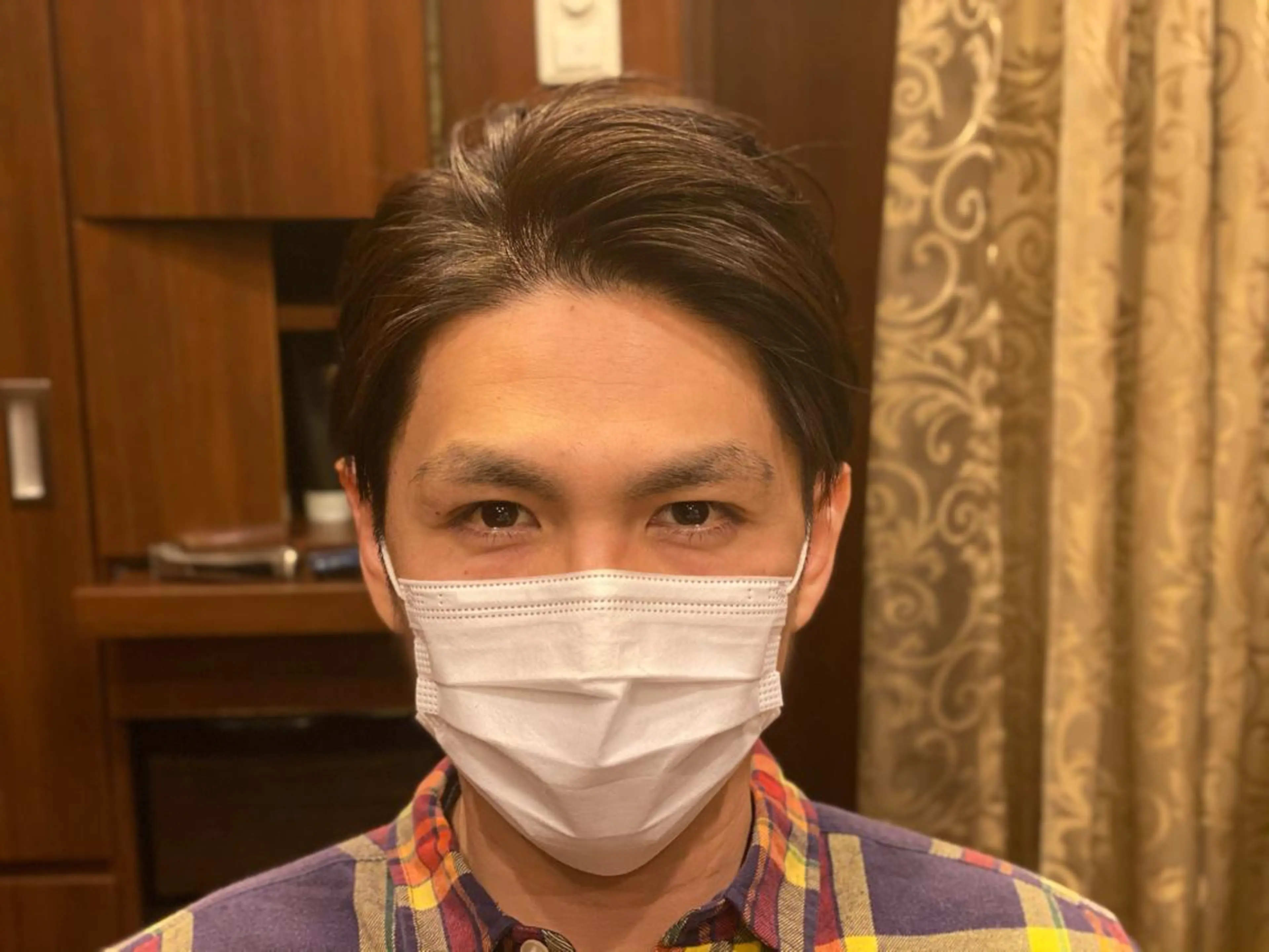 ミディアム メンズ 浅見 天翔のヘアスタイル