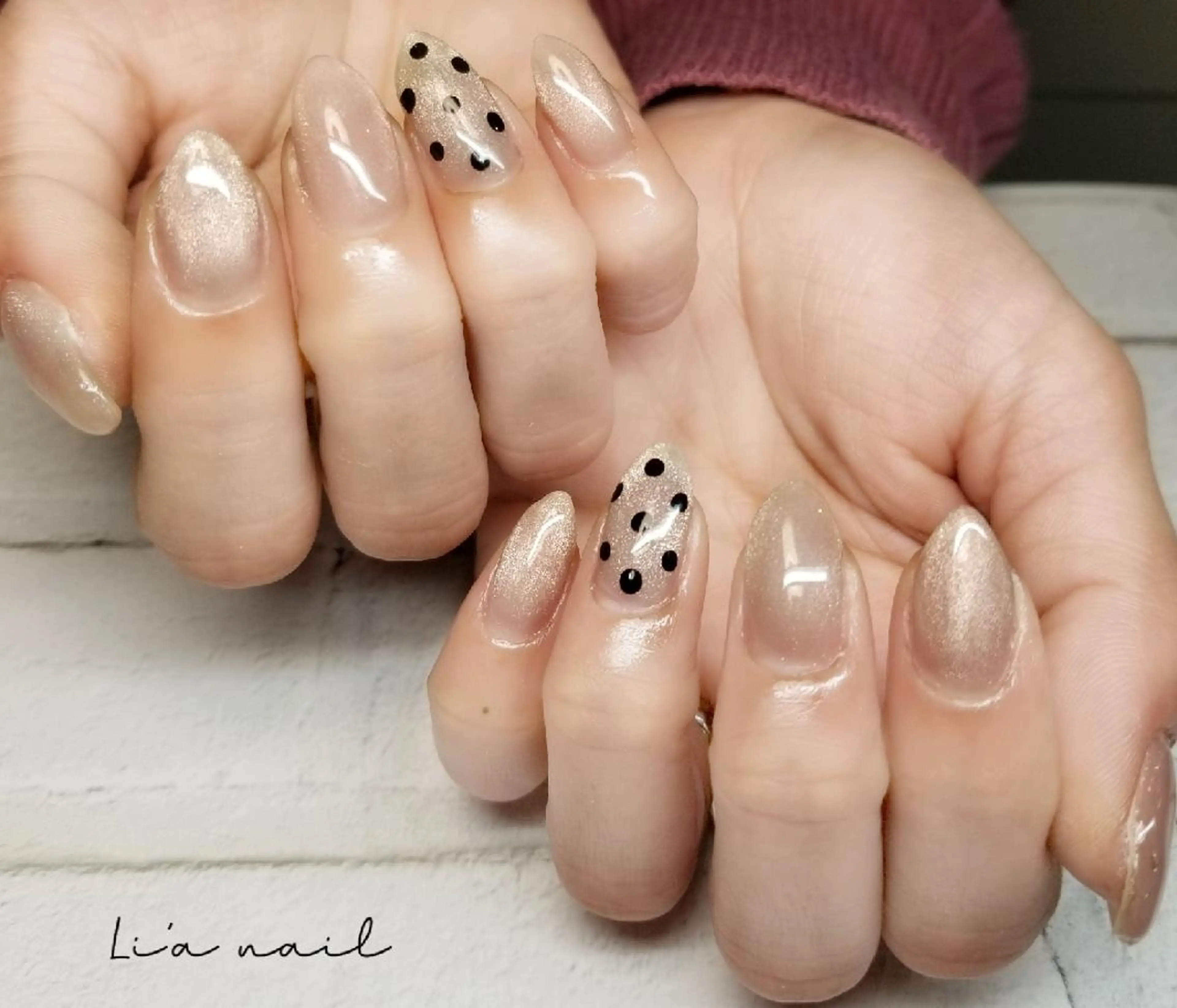 ネイル ハンドネイル ハンドケア Li'a  nailのネイルデザイン