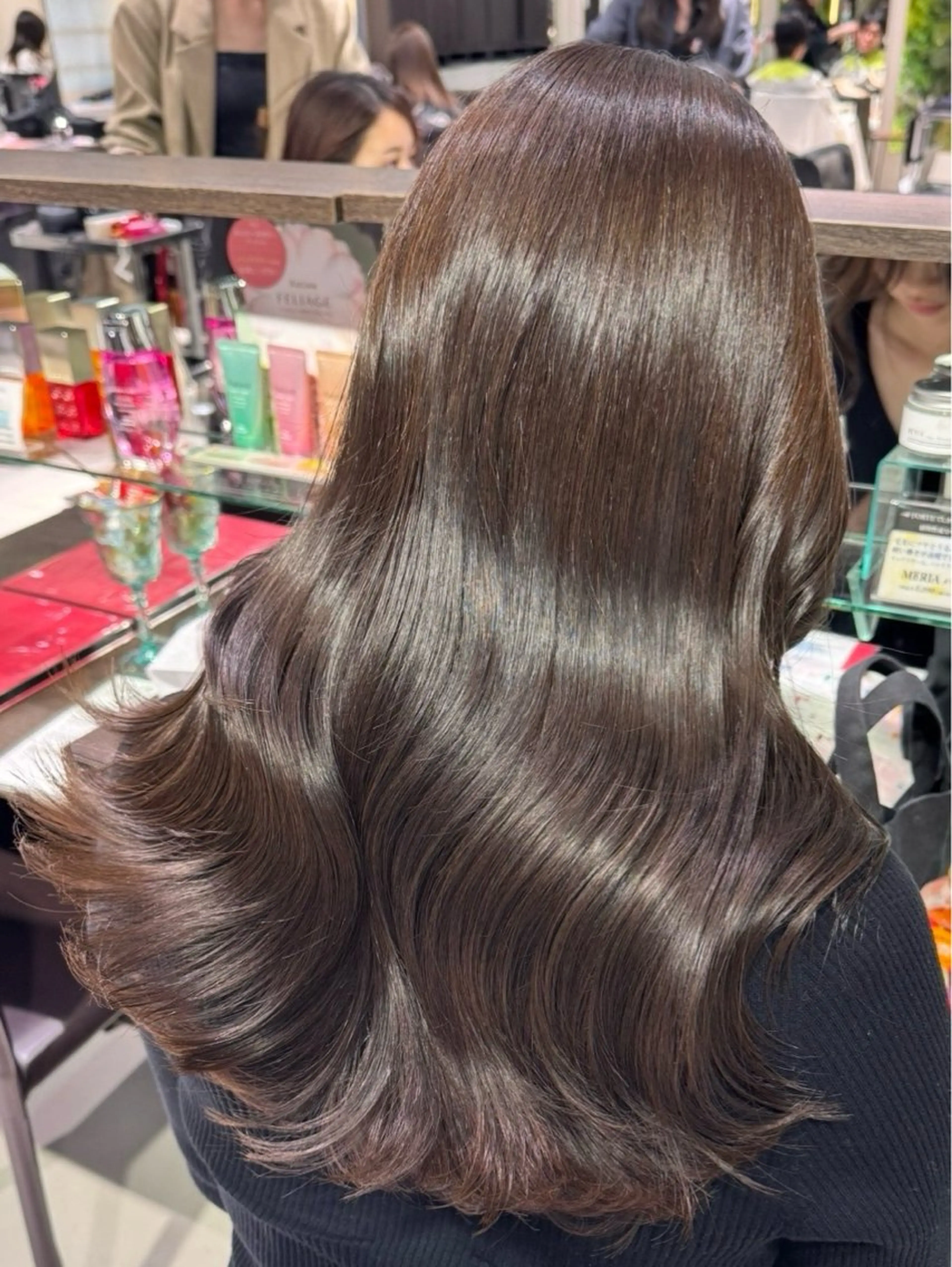 【🌷人気No.1🌷】✨巻いてもうるつや髪質改善パールプラチナトリートメント🩷の写真