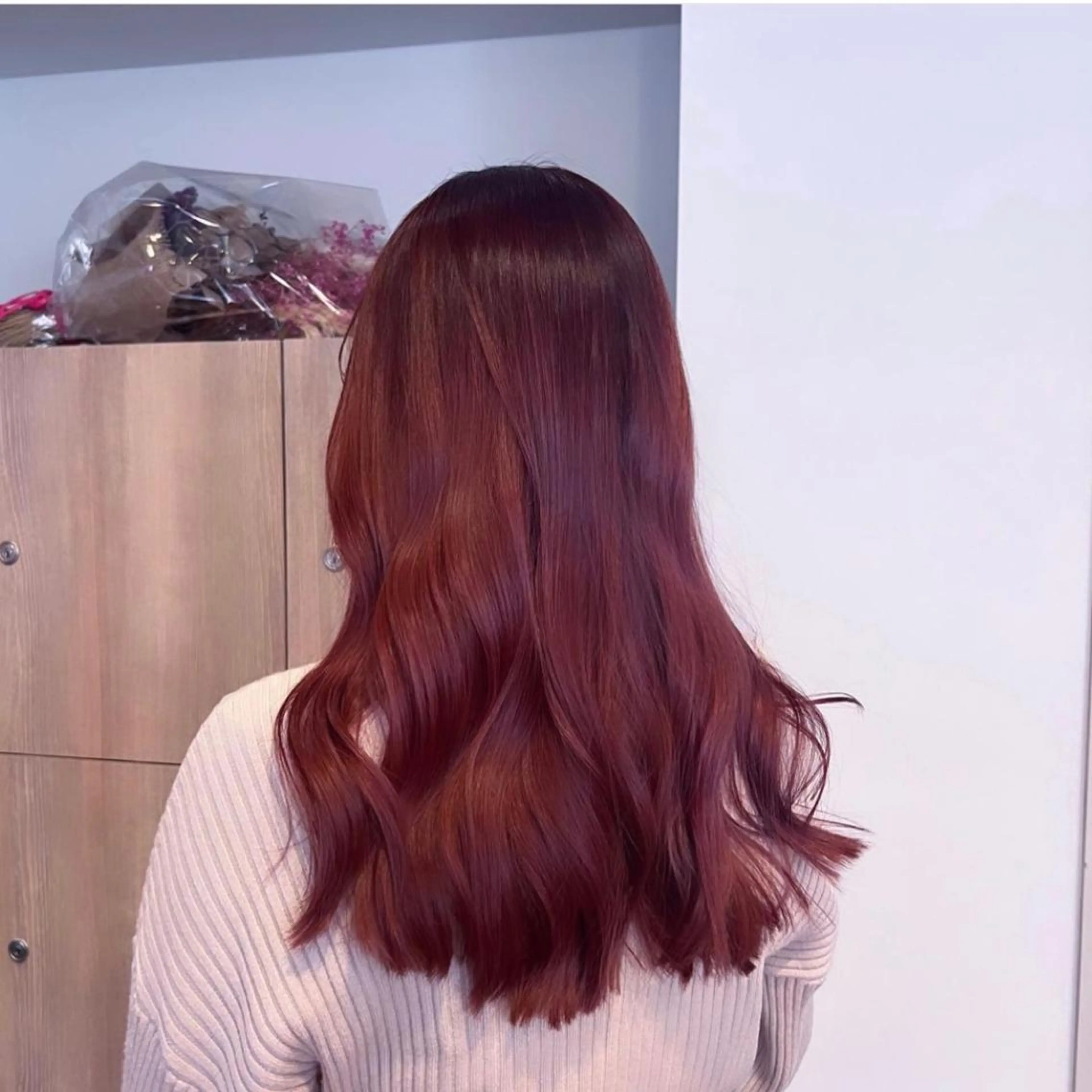 ロング カラー ヘアアレンジ 🐰似合わせ☁️ Yuuri🐰のヘアスタイル