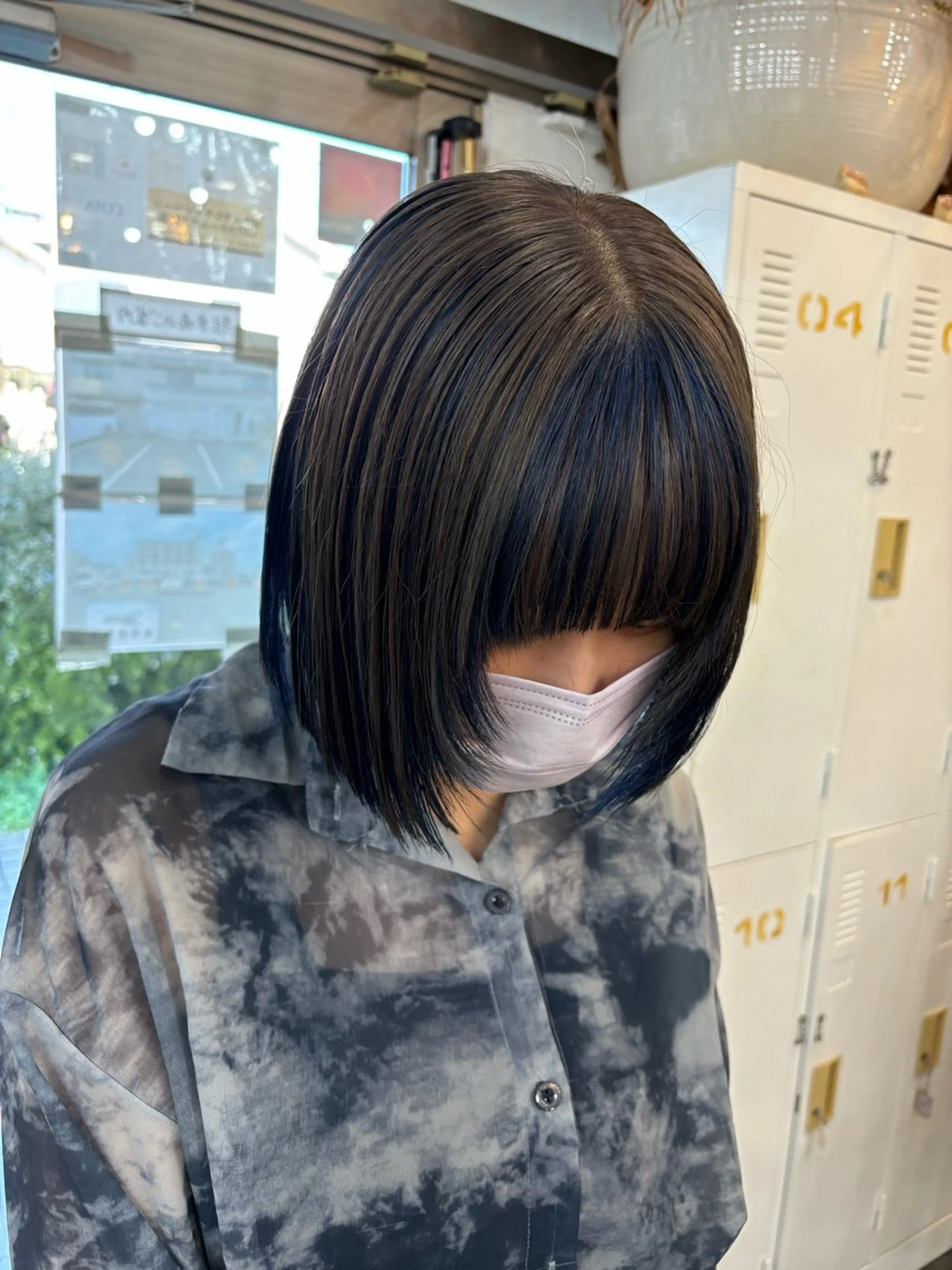 ミディアム カラー LOMARLIE JURIAのヘアスタイル