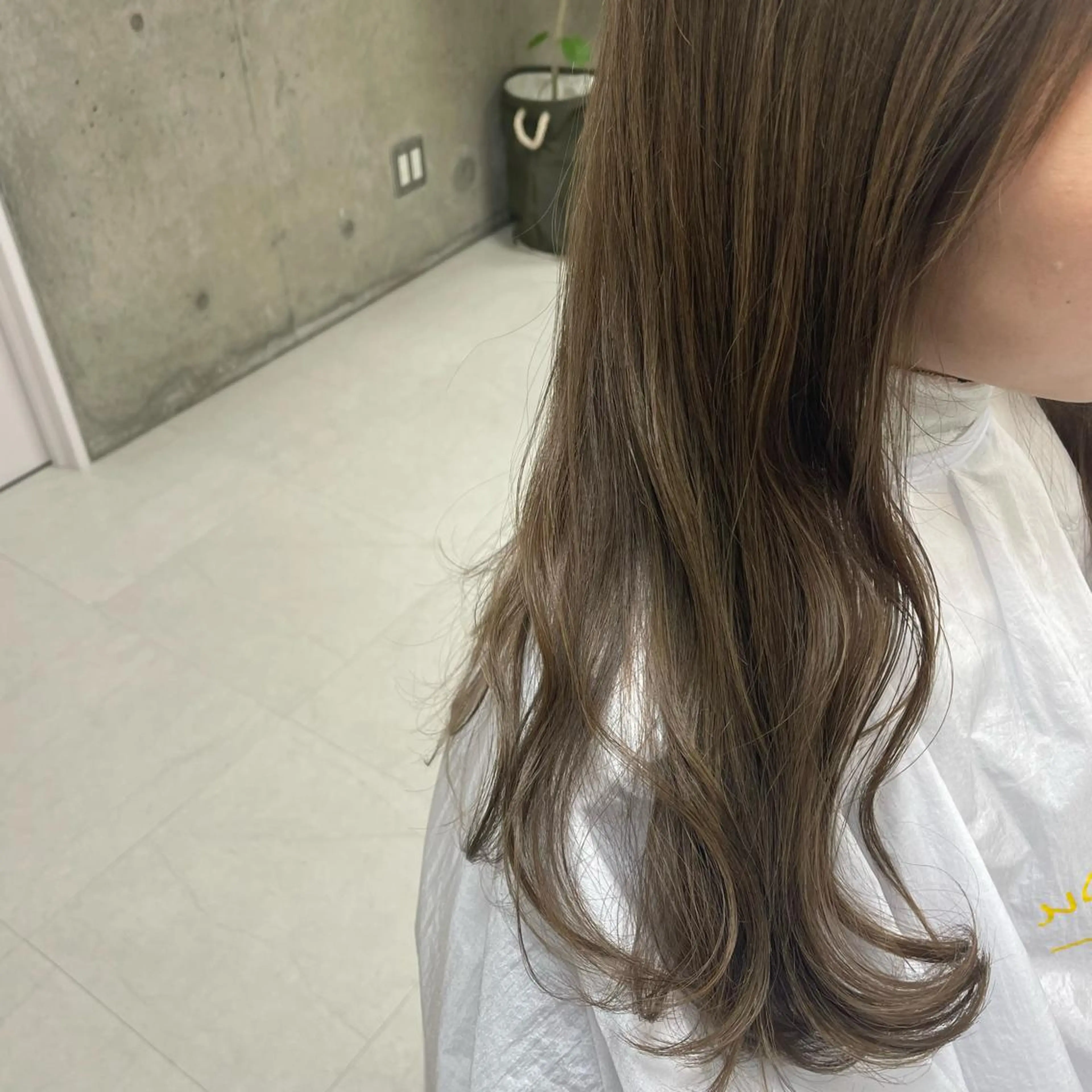 ロング カラー カット ヘアカラー トリートメント Lemupu所属・坂本 沙也加のヘアスタイル