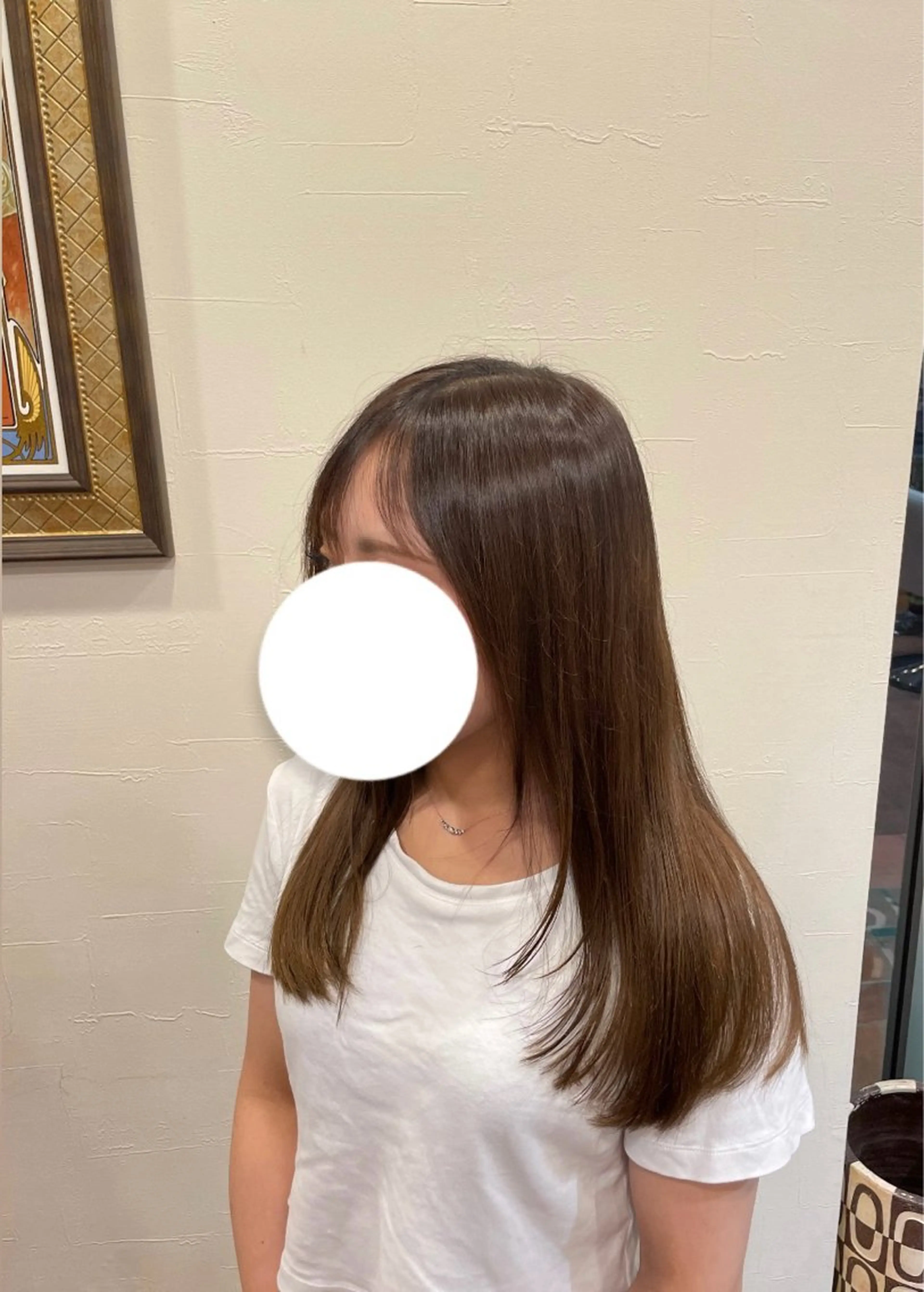 ロング 顔まわりレイヤー 顔周りカット レイヤーカット airs[エアーズ]所属・DEURA(デウラ) ✂のヘアスタイル