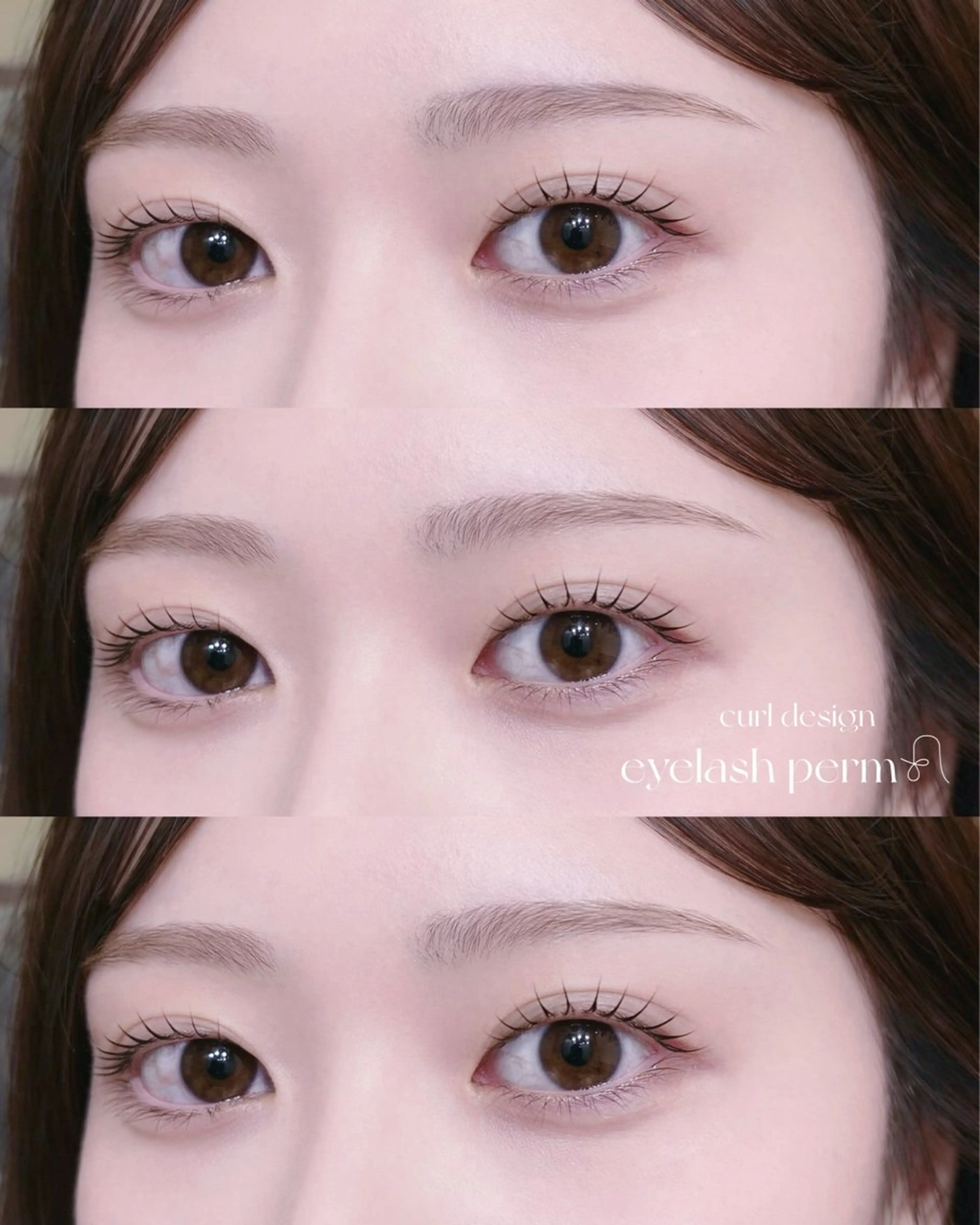 マツエク・マツパ 一重×まつ毛パーマ マツパ Emua utaの眉毛・アイブロウイメージ