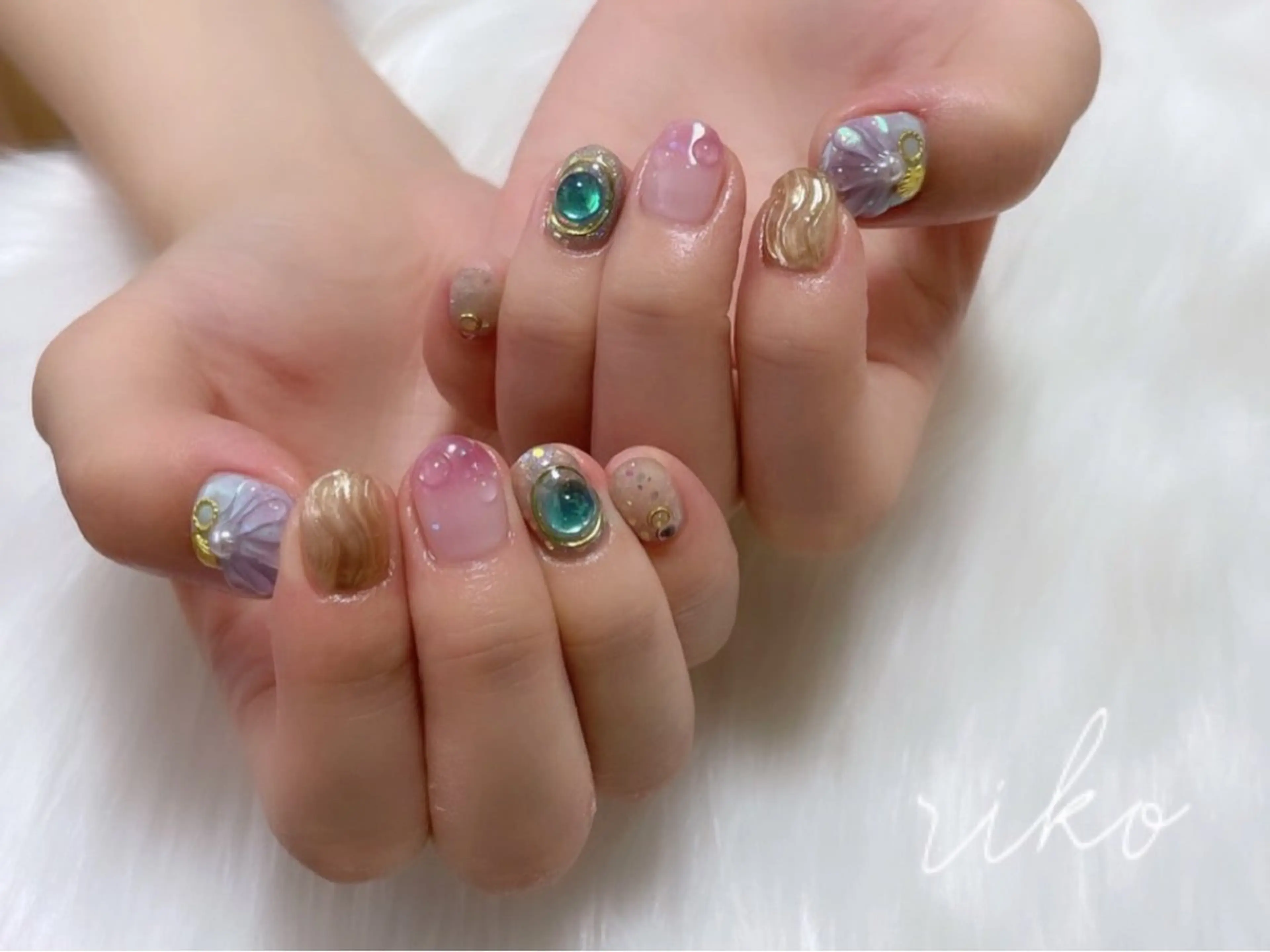 ネイル ハンドネイル riko nailのネイルデザイン