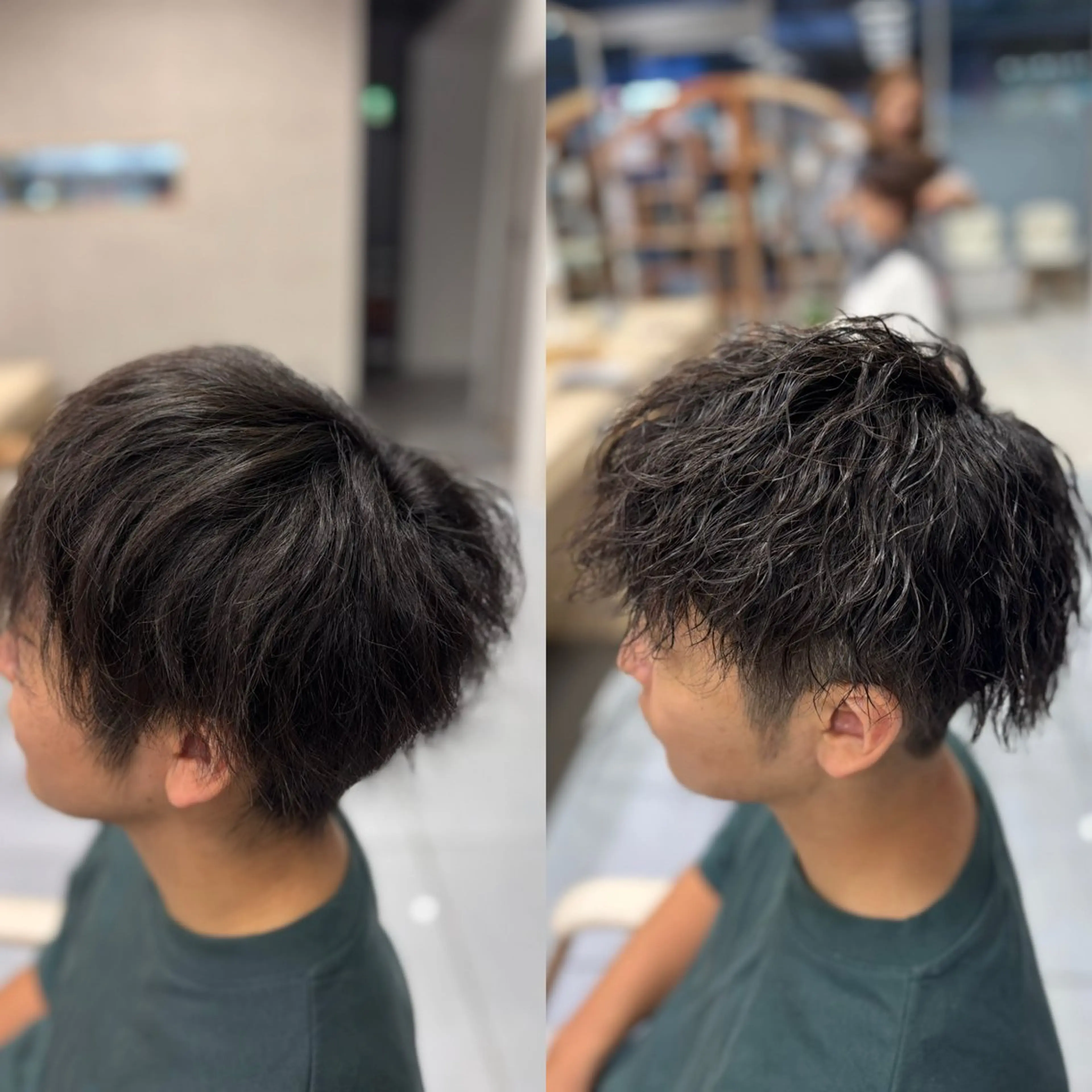 パーマ メンズ カット パーマ メンズ特化韓国風 パーマスタイル/りんのヘアスタイル