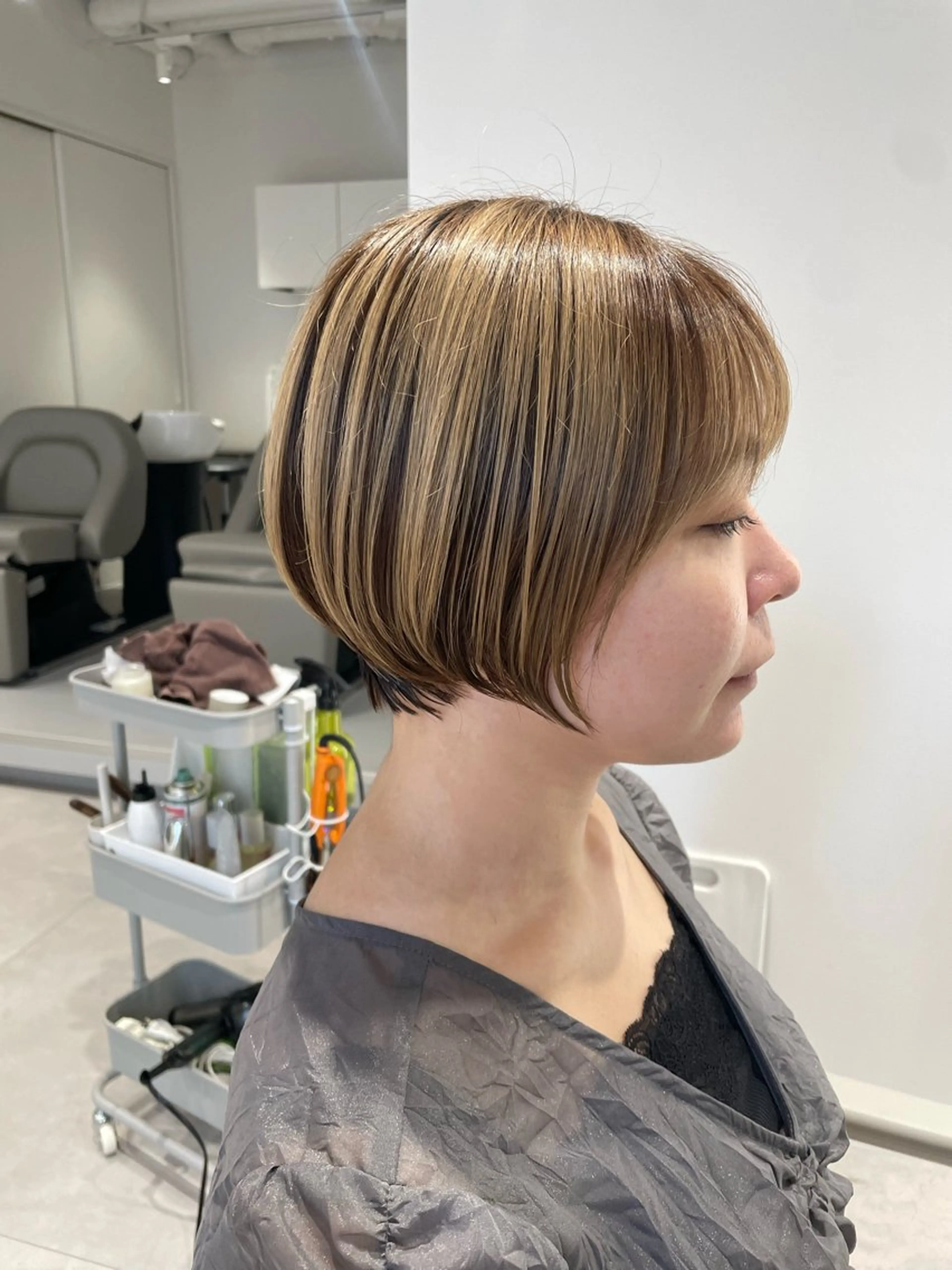 ショート ショートボブ ボブ ショートヘア soto.所属・ショートカット♡ 石川優奈のヘアスタイル