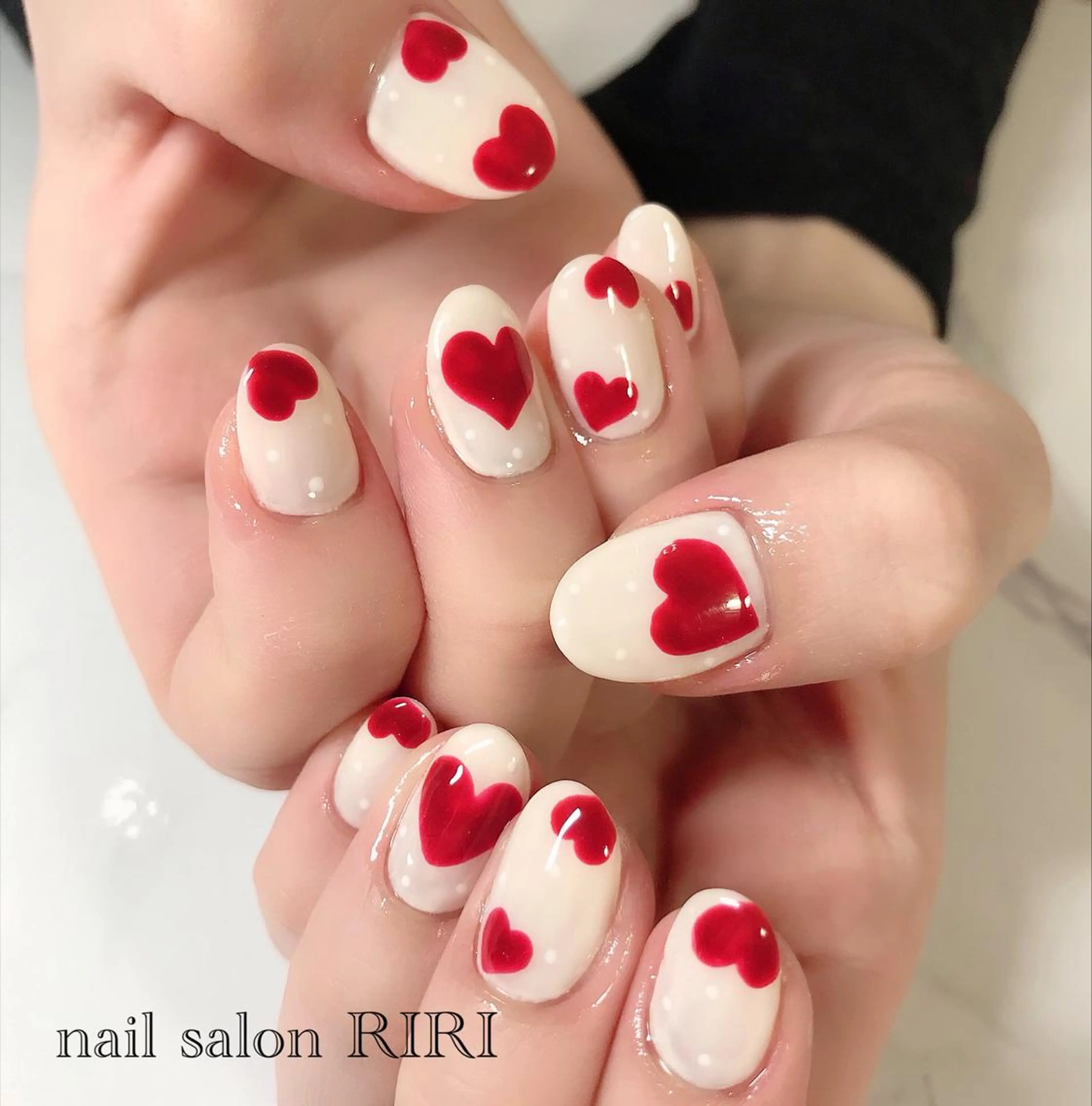 ネイル バレンタイン private  nail  salon RIRI所属・RIRI リリのネイルデザイン