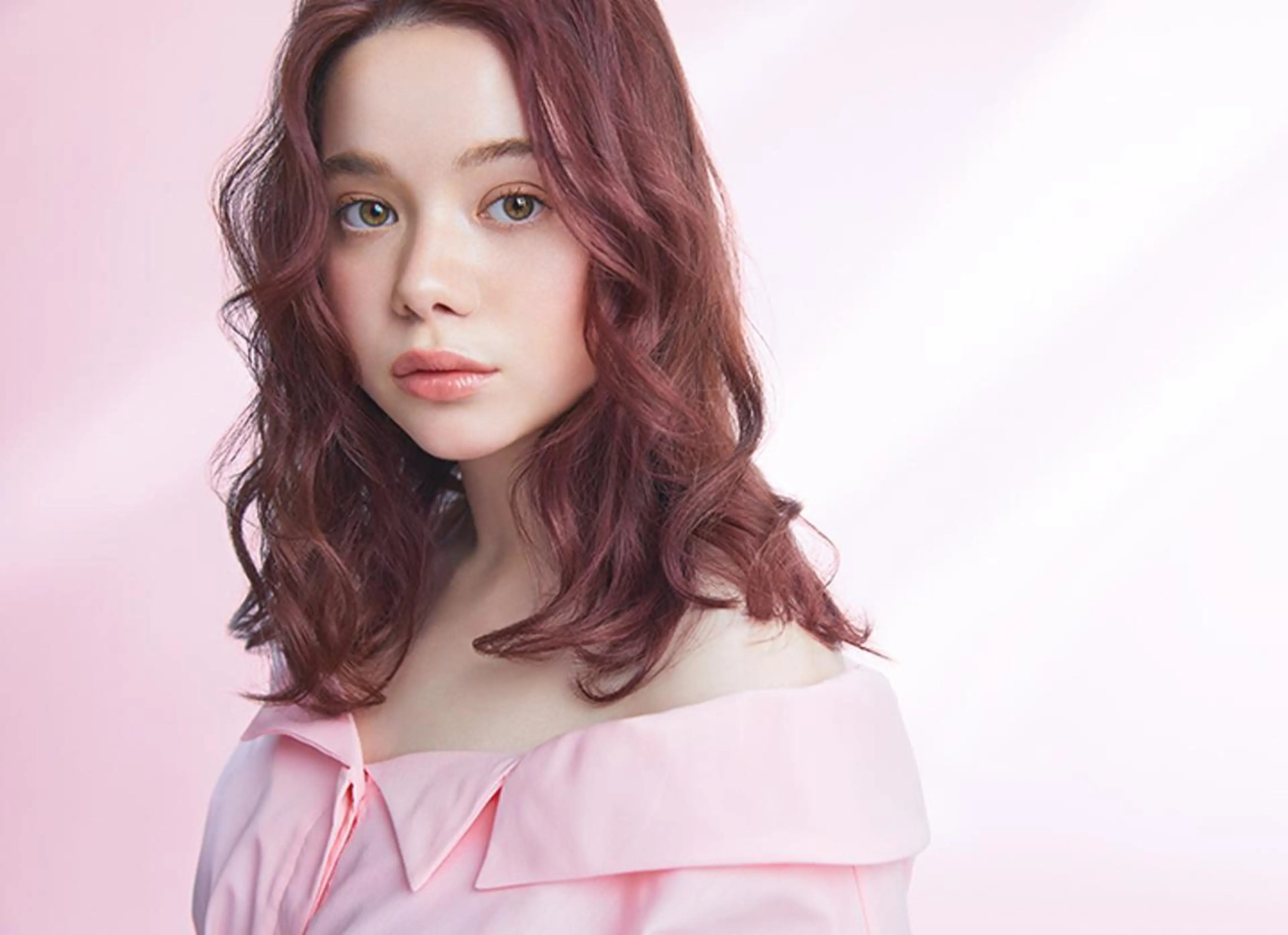 セミロング カラー 無料カットモデル募集 BLINK京橋店のヘアスタイル