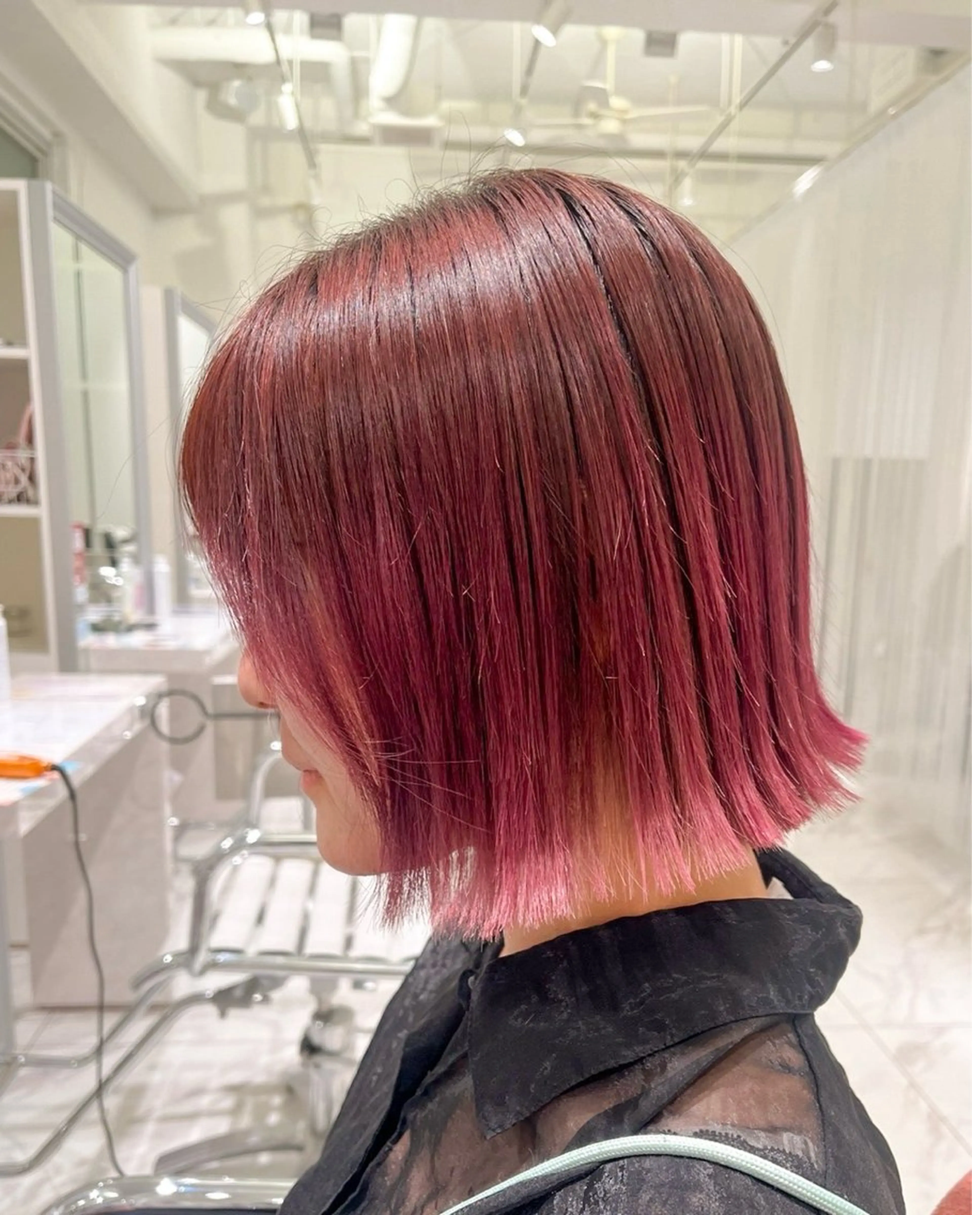 【レディースカット✂️】＋【イルミナカラー🎨】   ショートカット、ボブ限定の写真