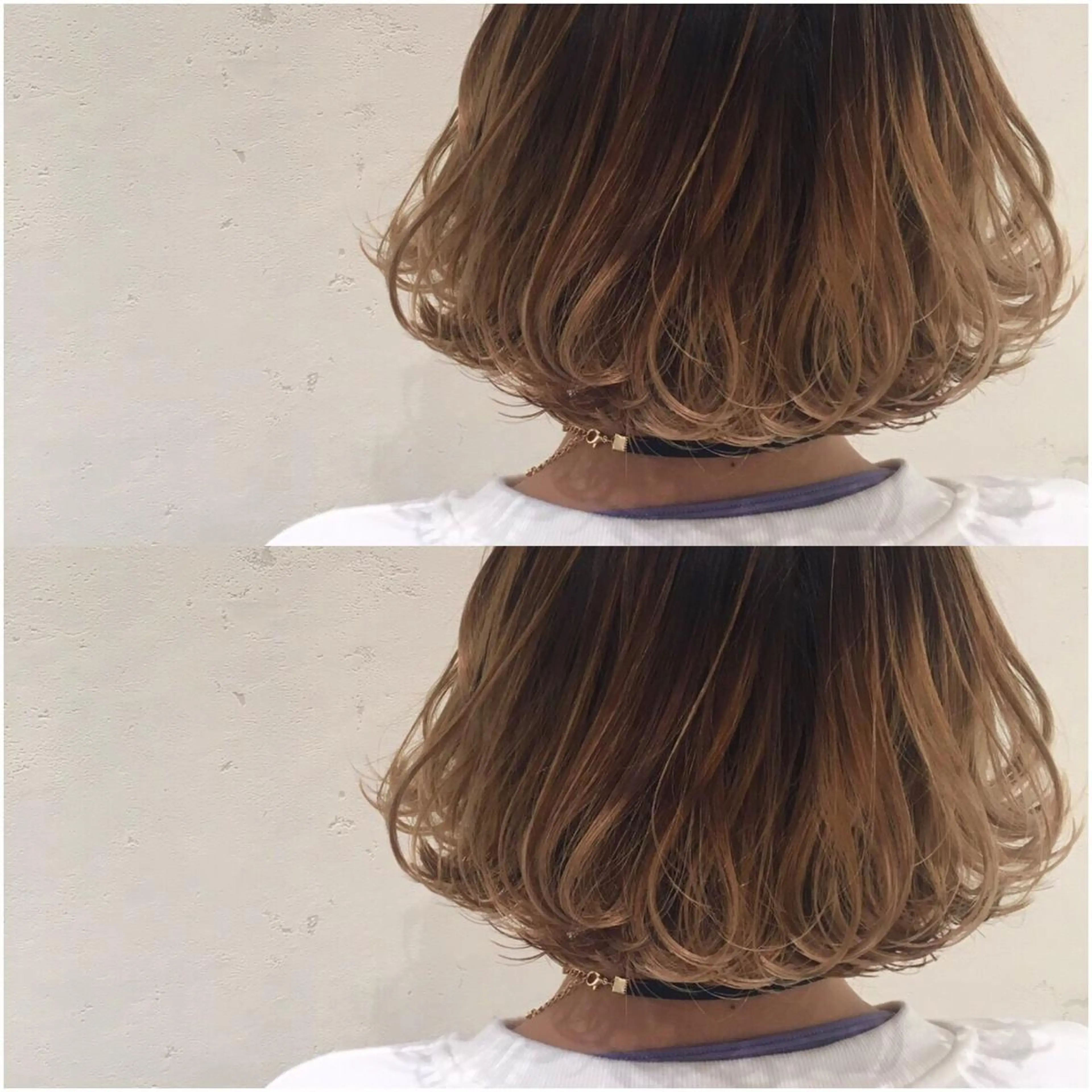 ショート カラー グラデーションカラー ボブ circus by KENJE 町田店のヘアスタイル