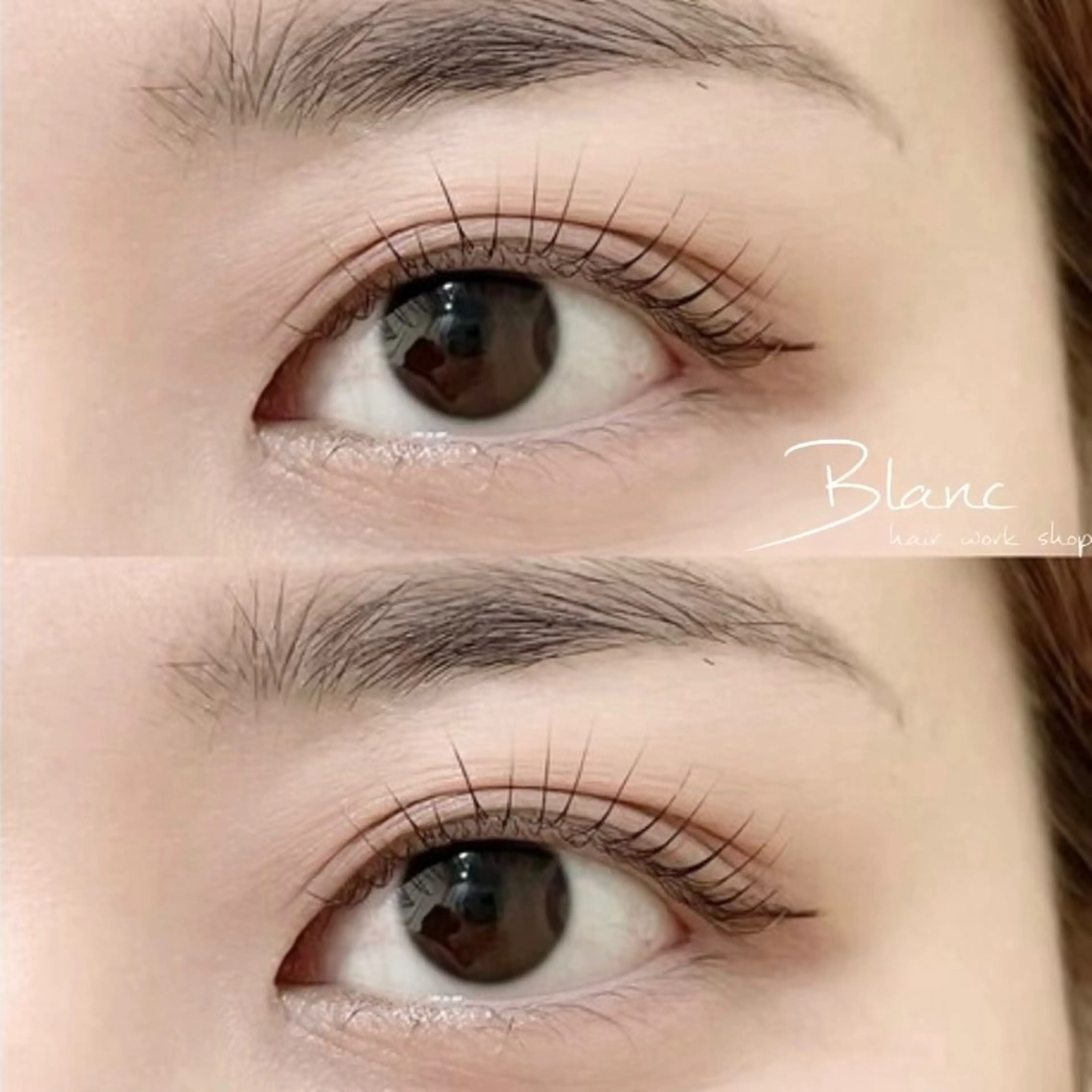 マツエク・マツパ パリジェンヌラッシュリフト Blanc梅田茶屋町 【まつげパーマ・眉】のマツエク・マツパデザイン