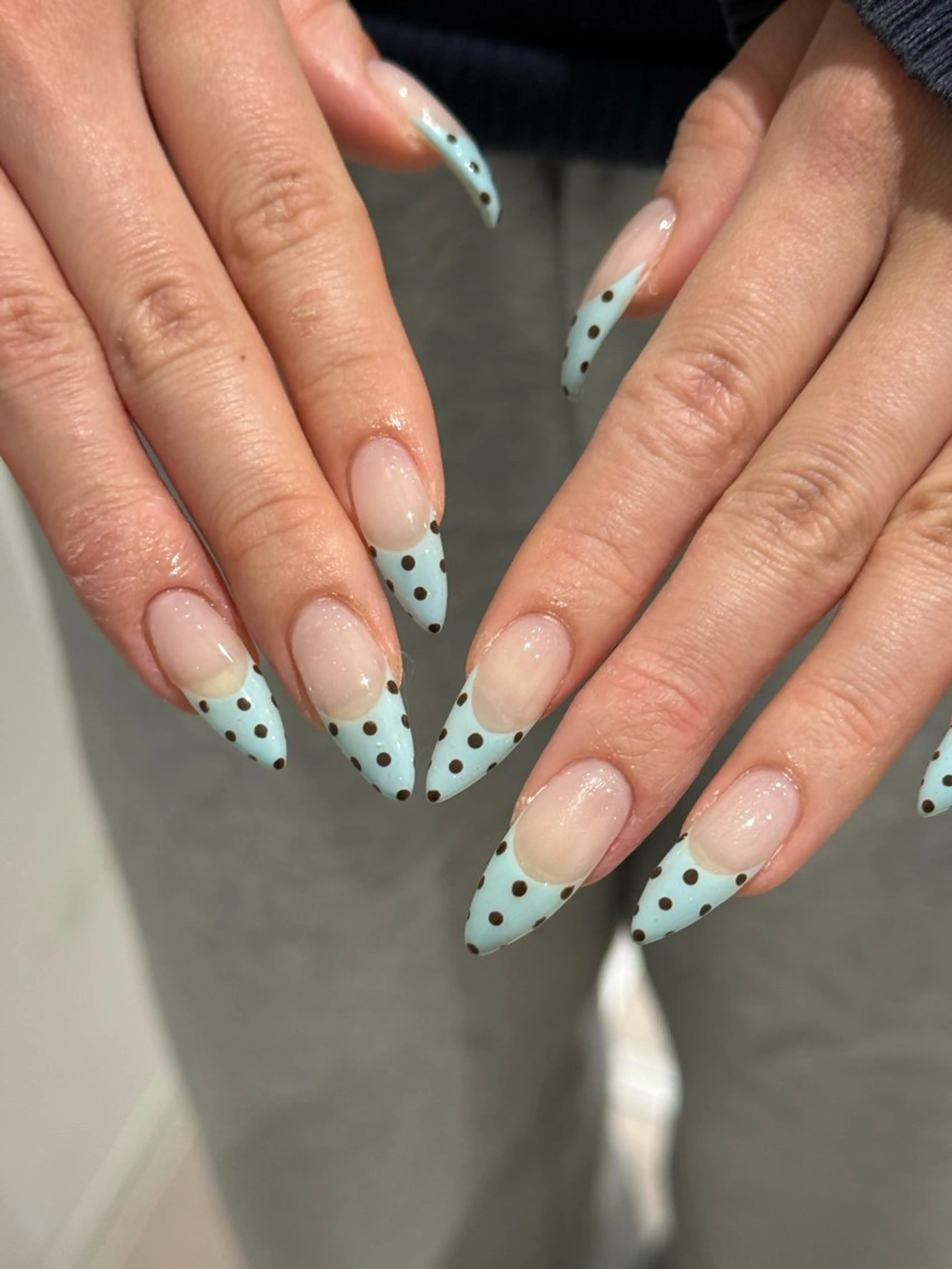 【hand】オフなし🩵デザインコース🤎の写真