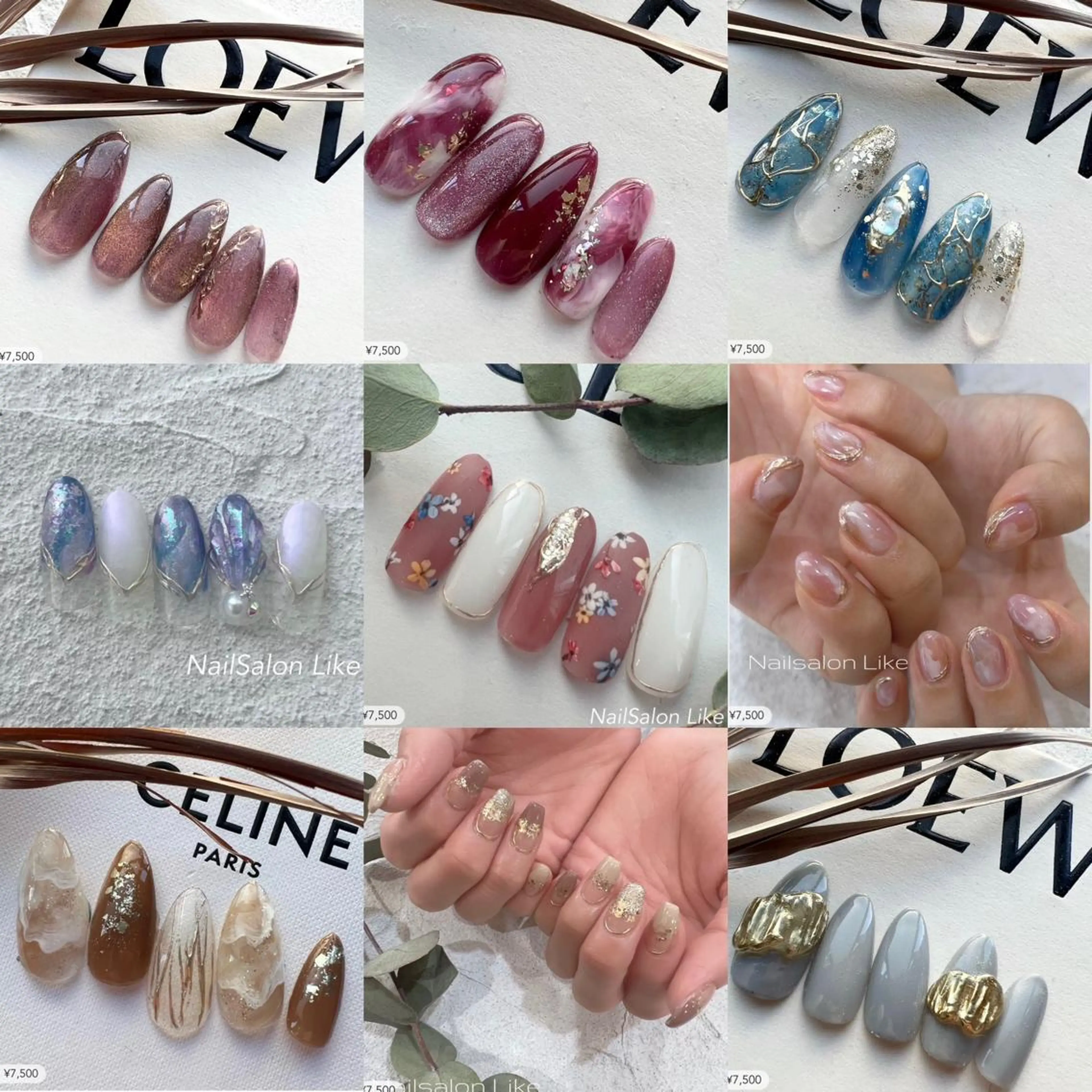 パラジェル💅HAND☆定額24種7500円(オフなし)の写真