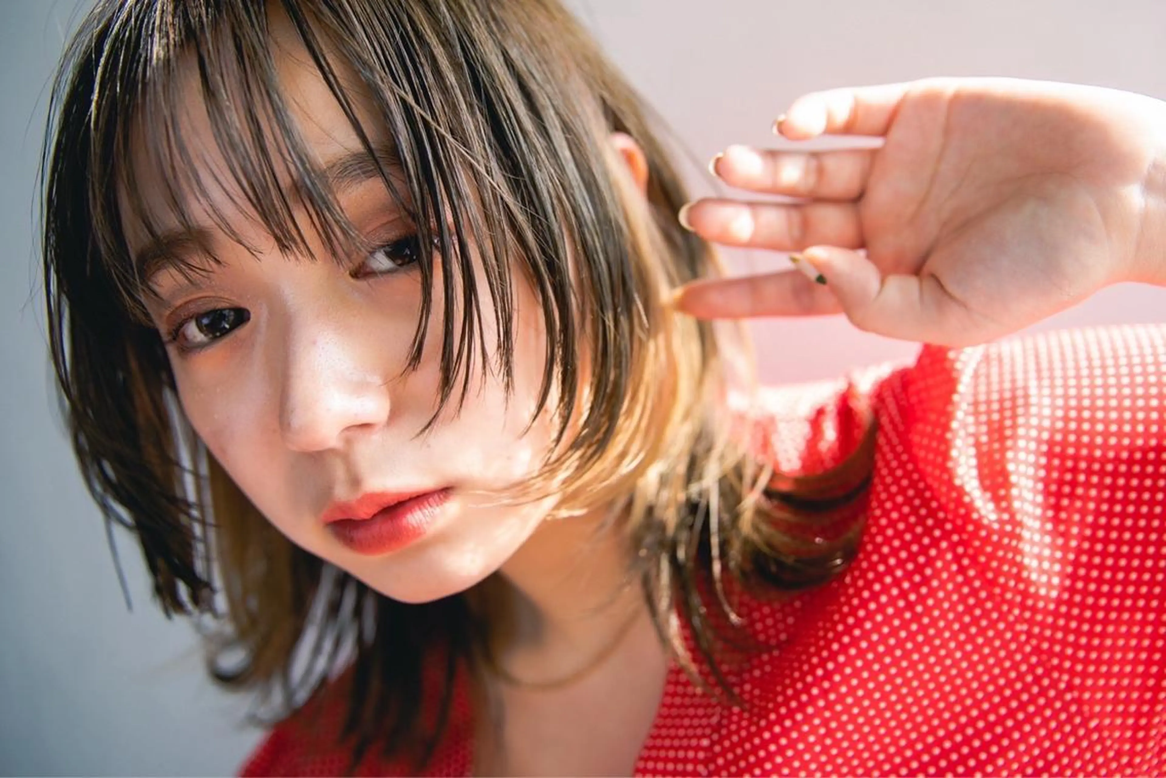 カット + カラー+コスメパーマ+3ステップTOKIOトリートメント　平日17時以降土日祝日+2160円の写真