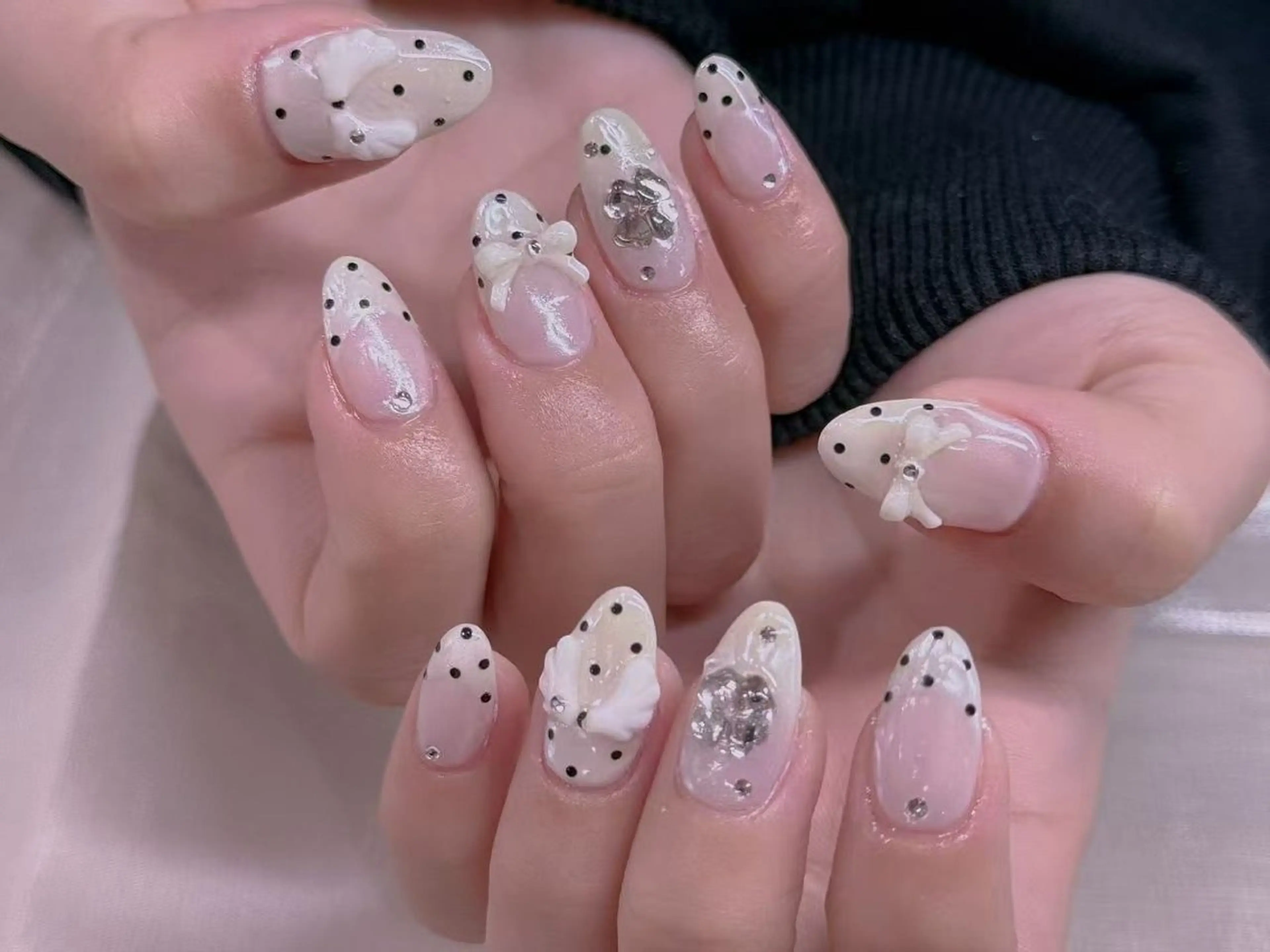 ネイル ハンドネイル 長さだし専門店 M2　rikaのネイルデザイン