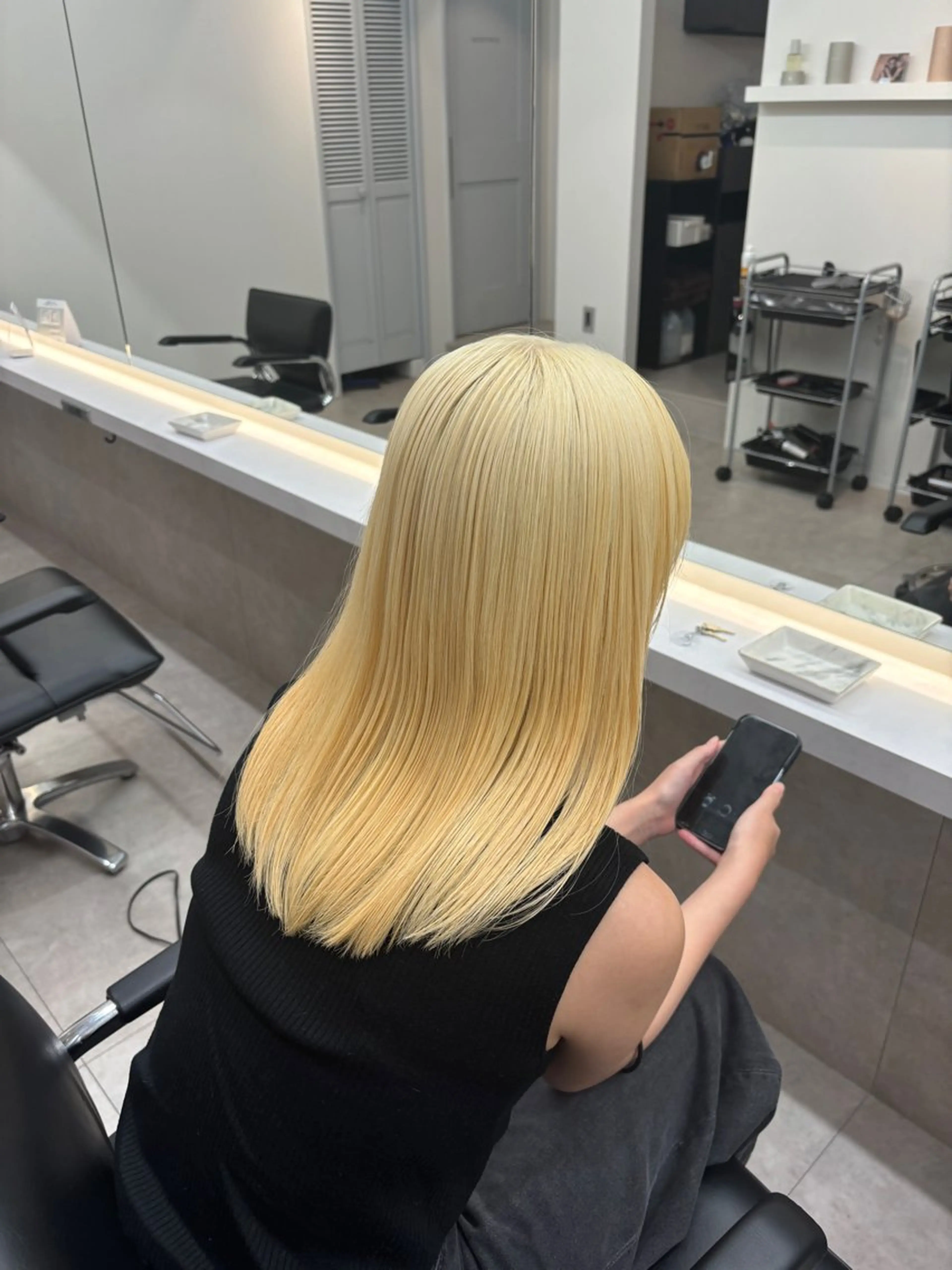 ロング カット 縮毛矯正 トリートメント Rondo岐阜公式/ 岐阜No.1髪質改善のヘアスタイル