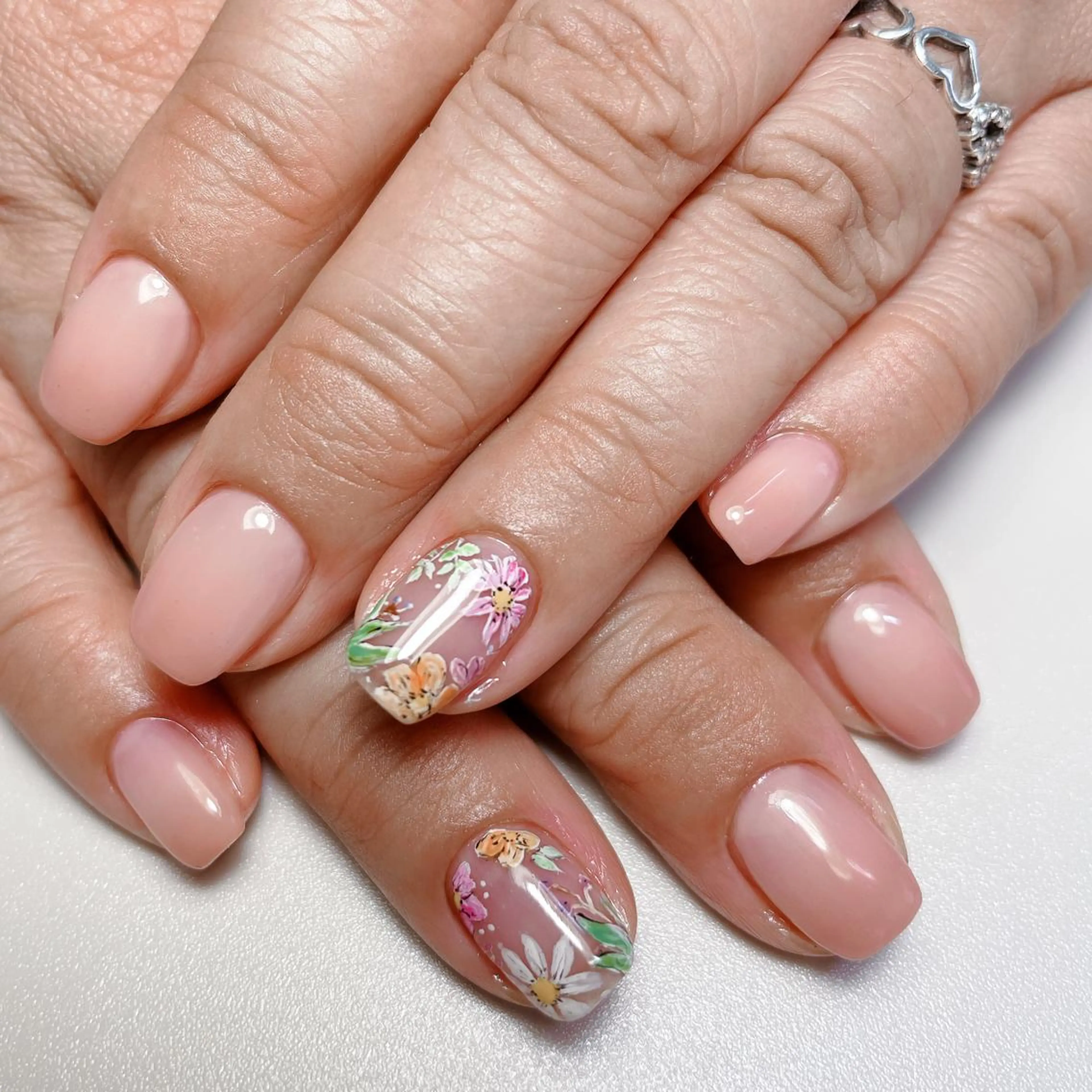 ネイル アートネイル フラワーネイル ハンドネイル kipinail 川﨑えりかのネイルデザイン