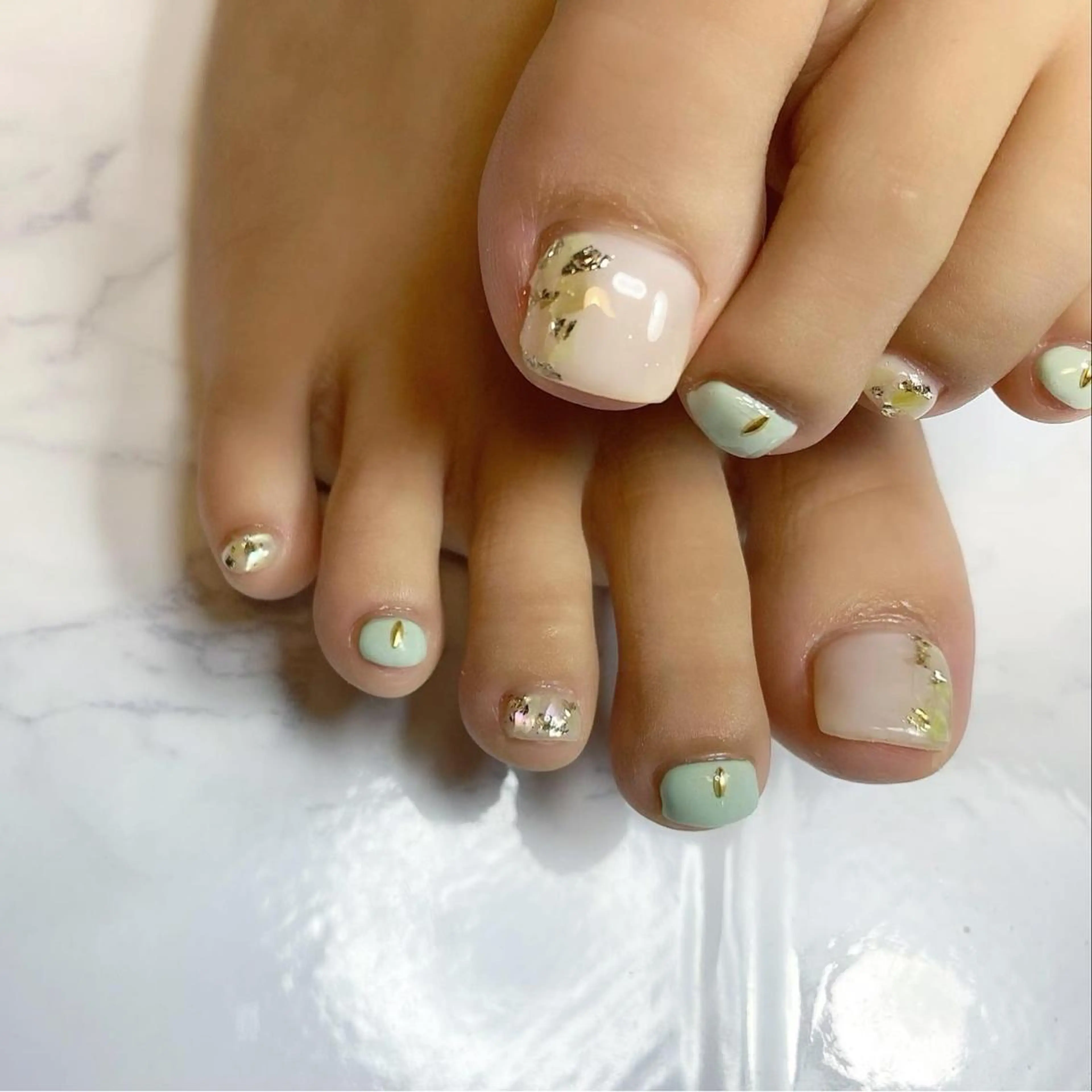 ネイル フットネイル Nail ameria megu所属・ameria meguのネイルデザイン