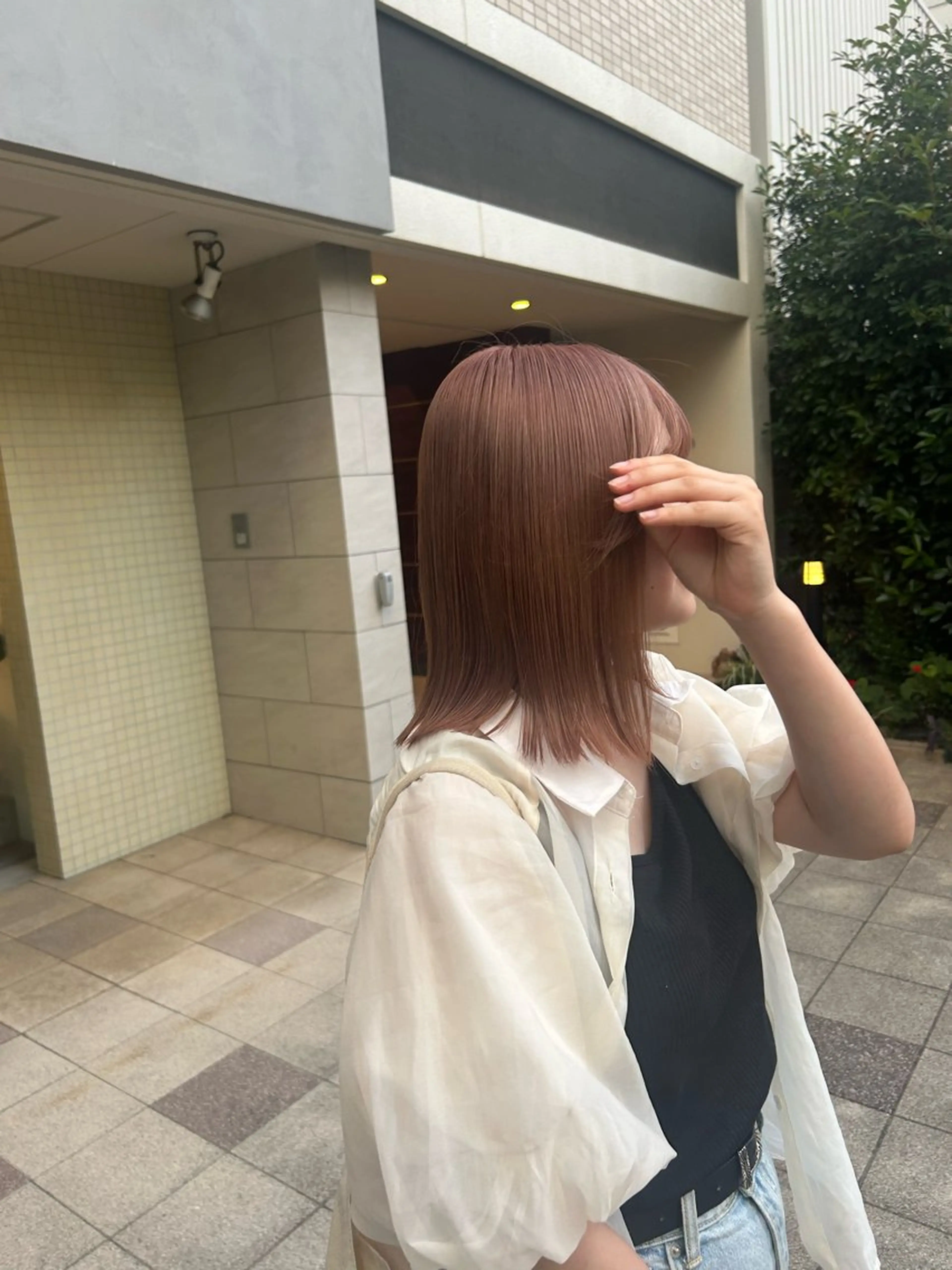 セミロング げん/梅田美容室 中崎町美容室のヘアスタイル